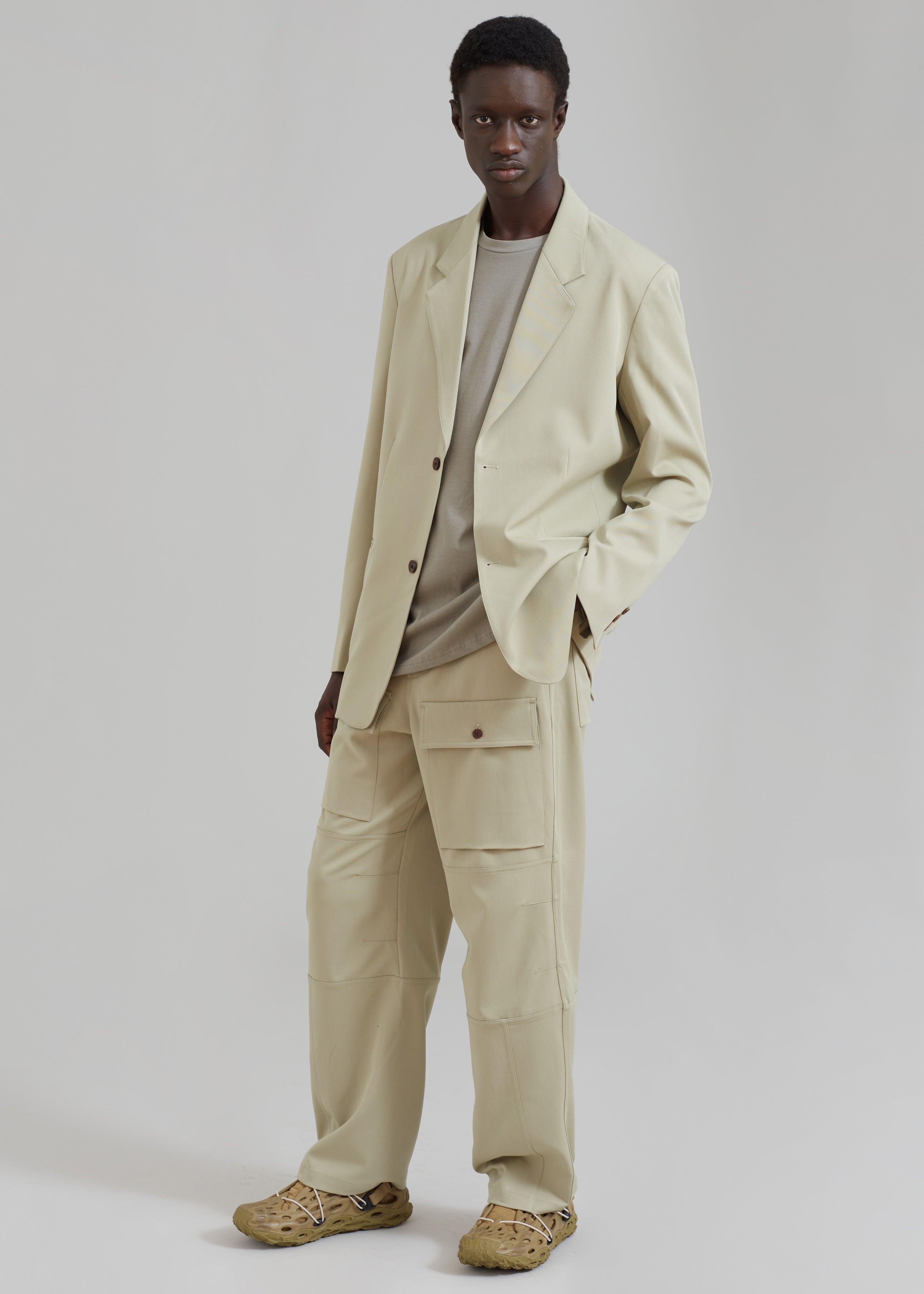 Grant Blazer - Slate Green - 6