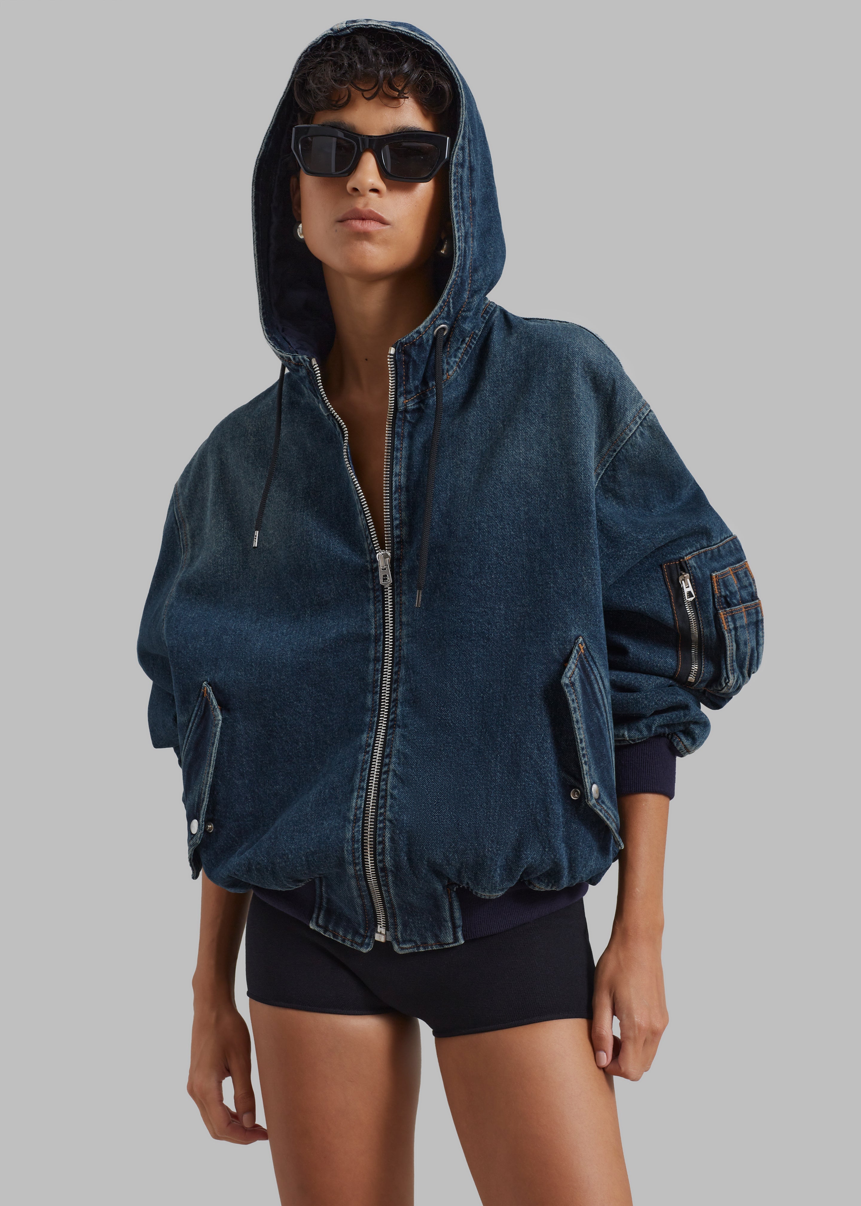 Haikure Benjamin Bomber - Darkly Blue - 6
