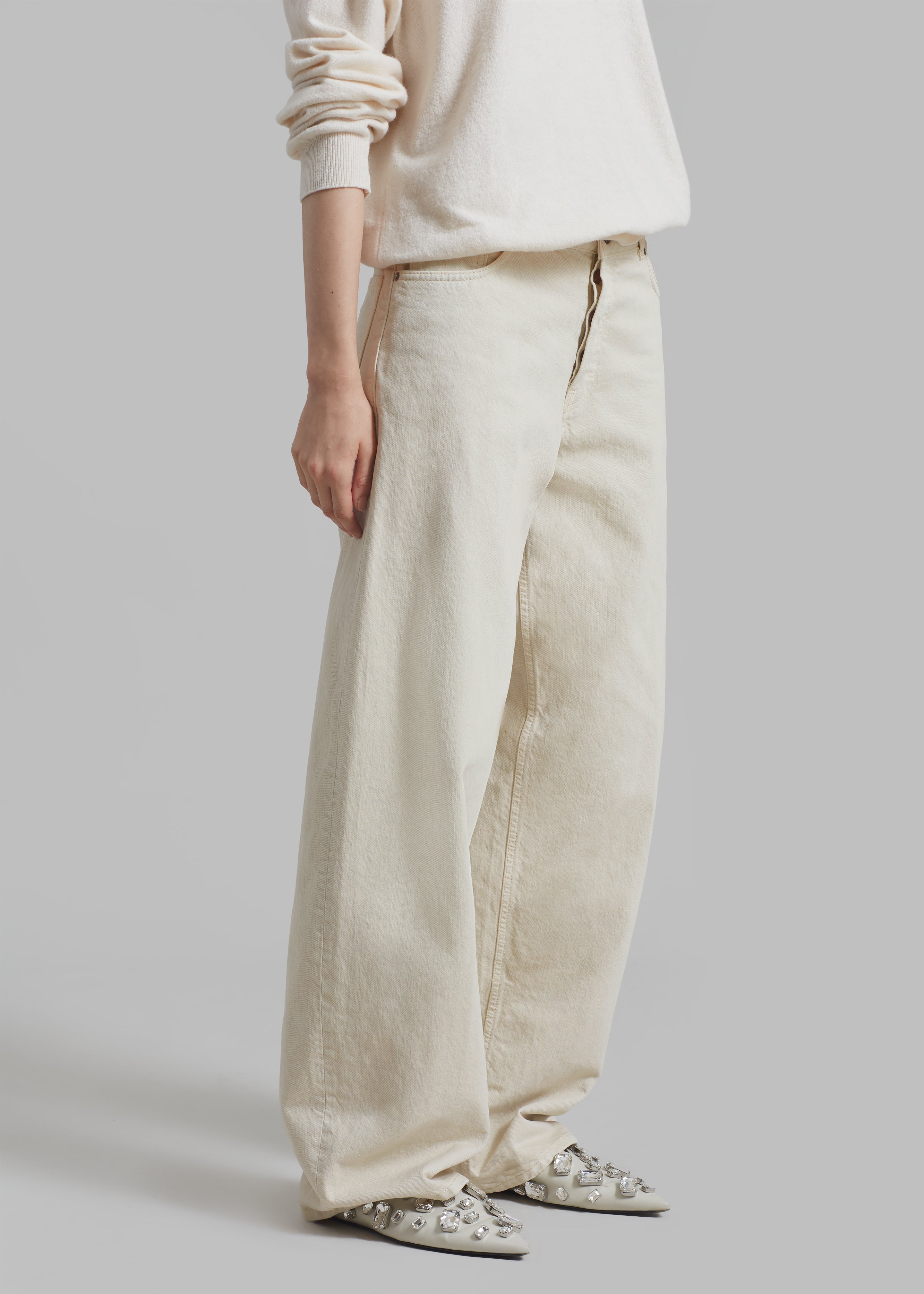 Haikure Bethany Pants - Natural - 5