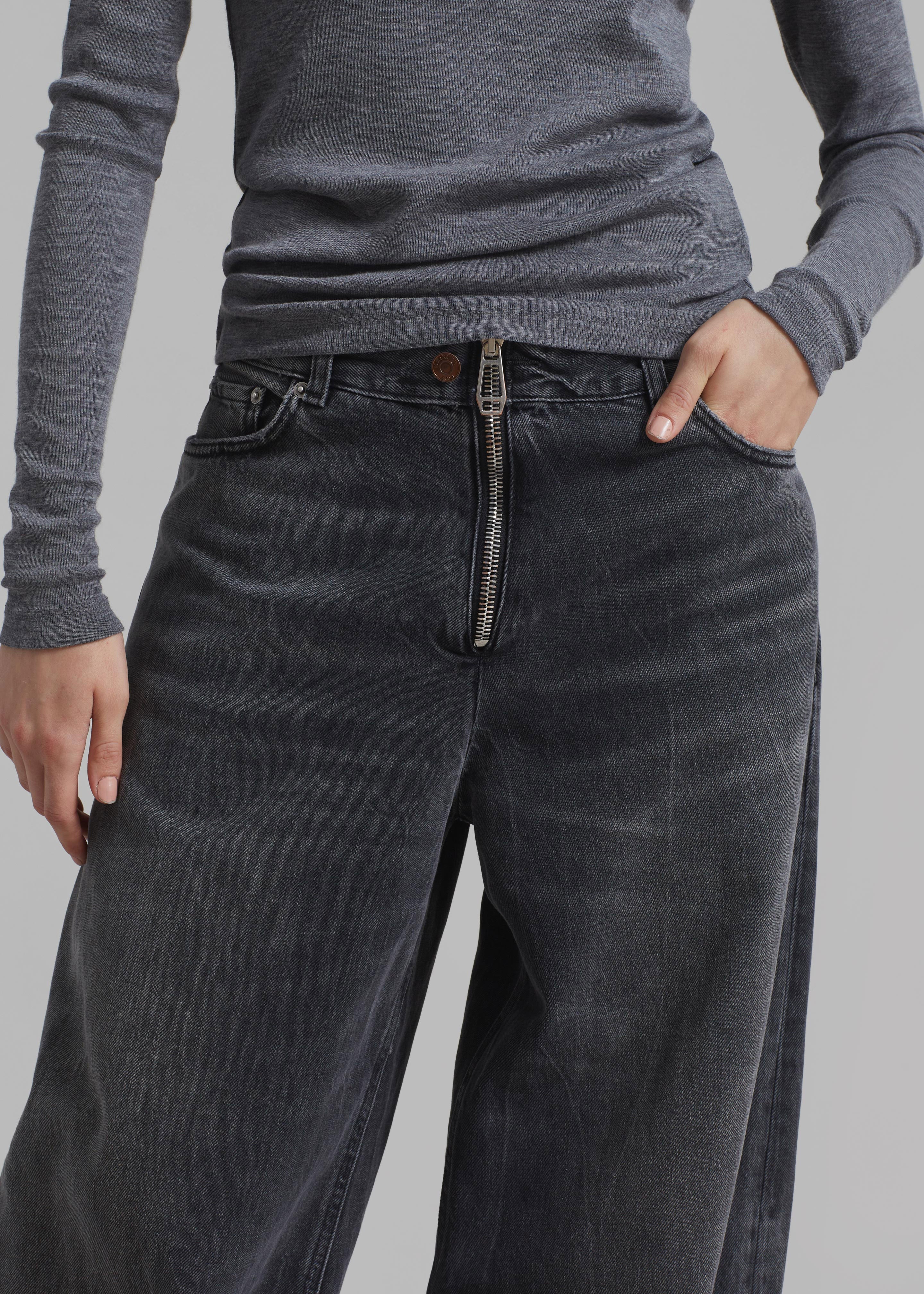 Haikure Bethany Zip Pants - Spider Black - 2