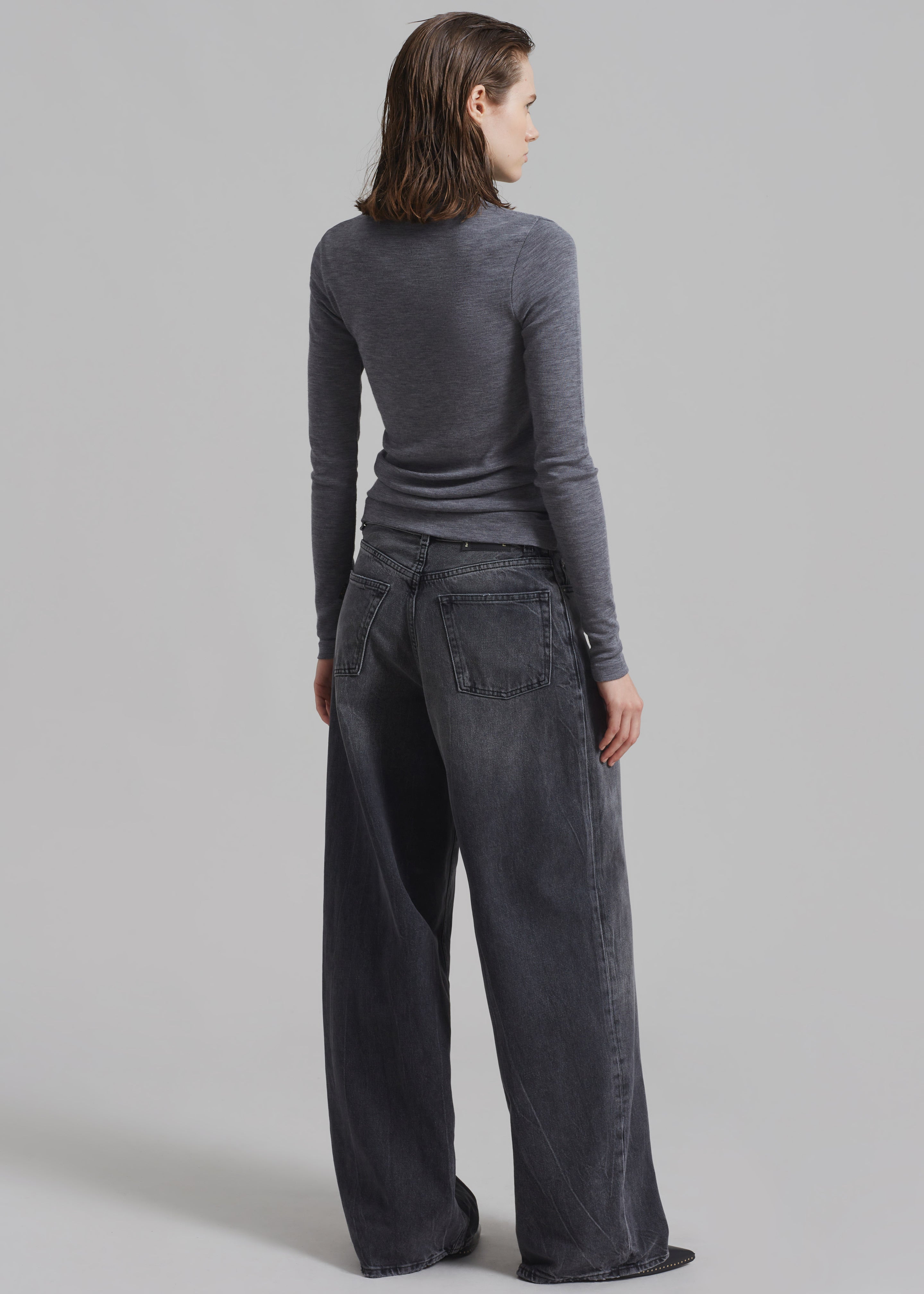 Haikure Bethany Zip Pants - Spider Black - 7