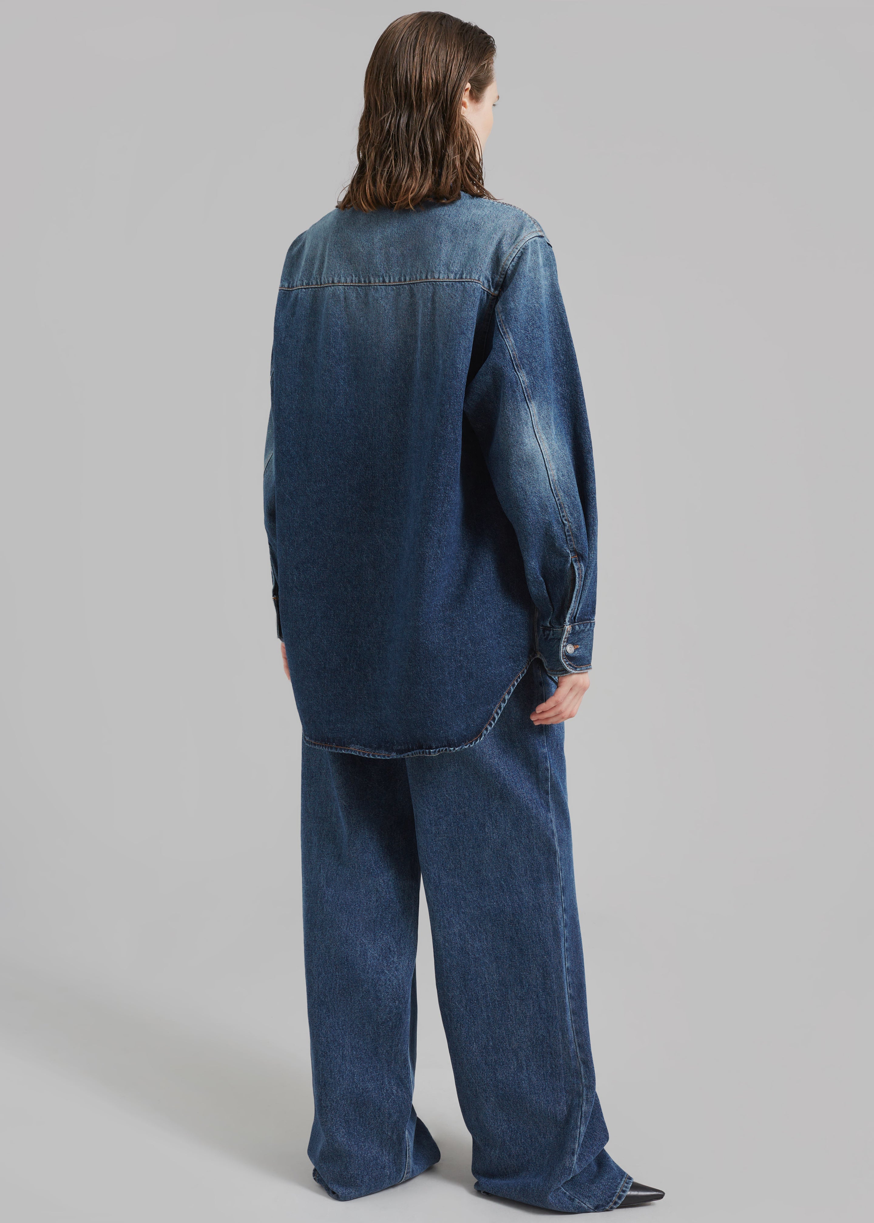 Haikure Octavia Shirt - Old Blue - 7