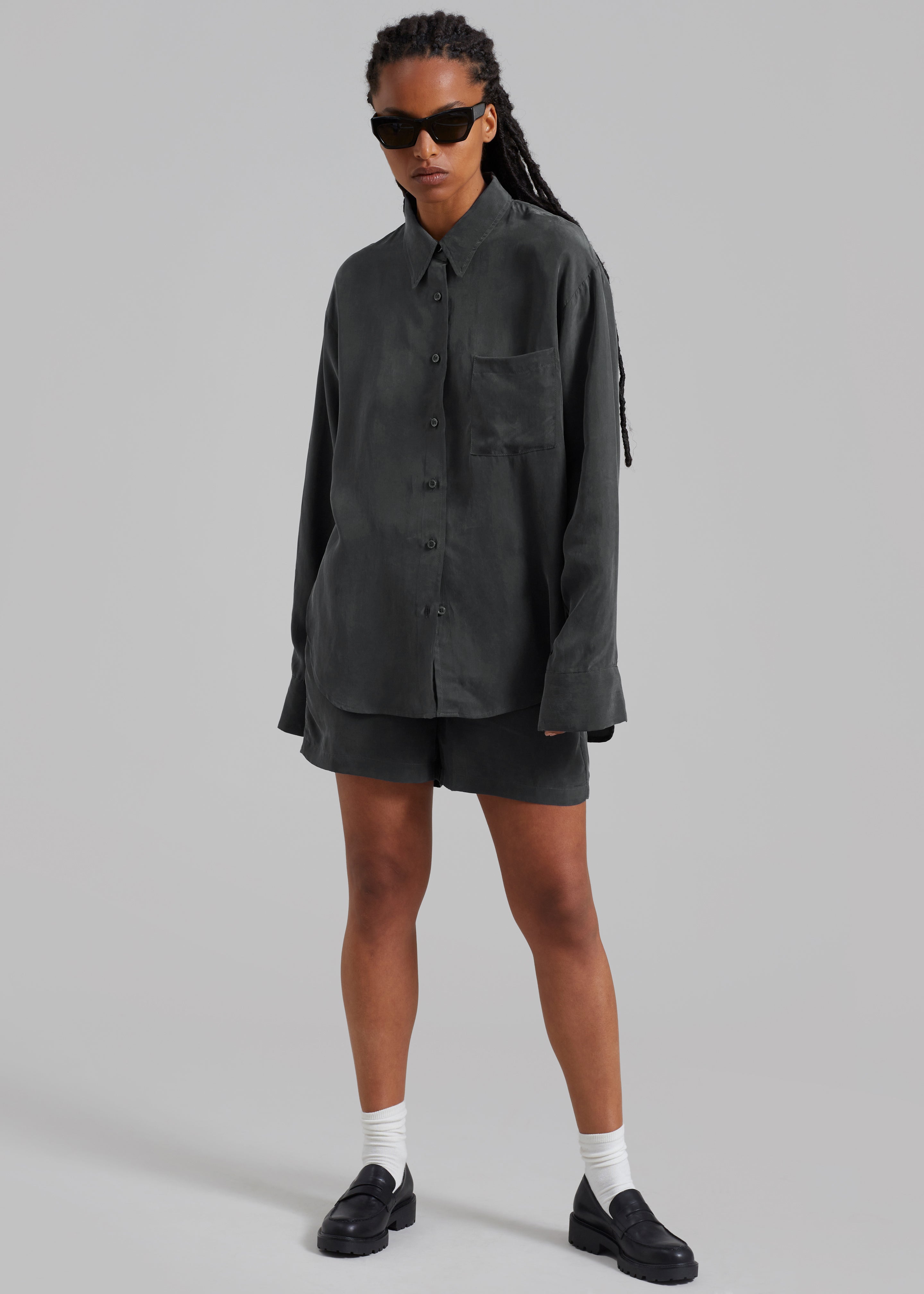 Haneul Shirt - Charcoal - 2