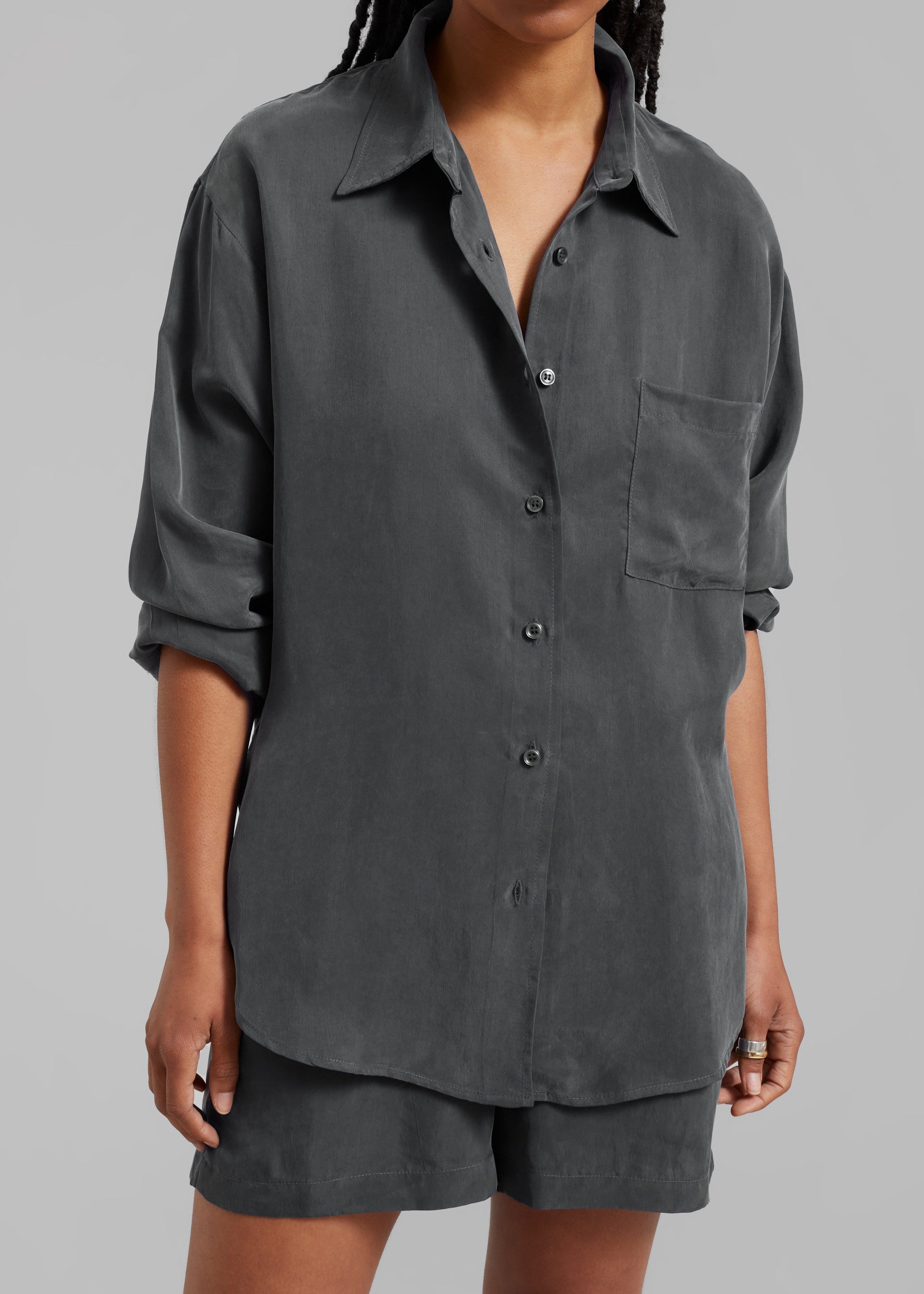 Haneul Shirt - Charcoal - 3
