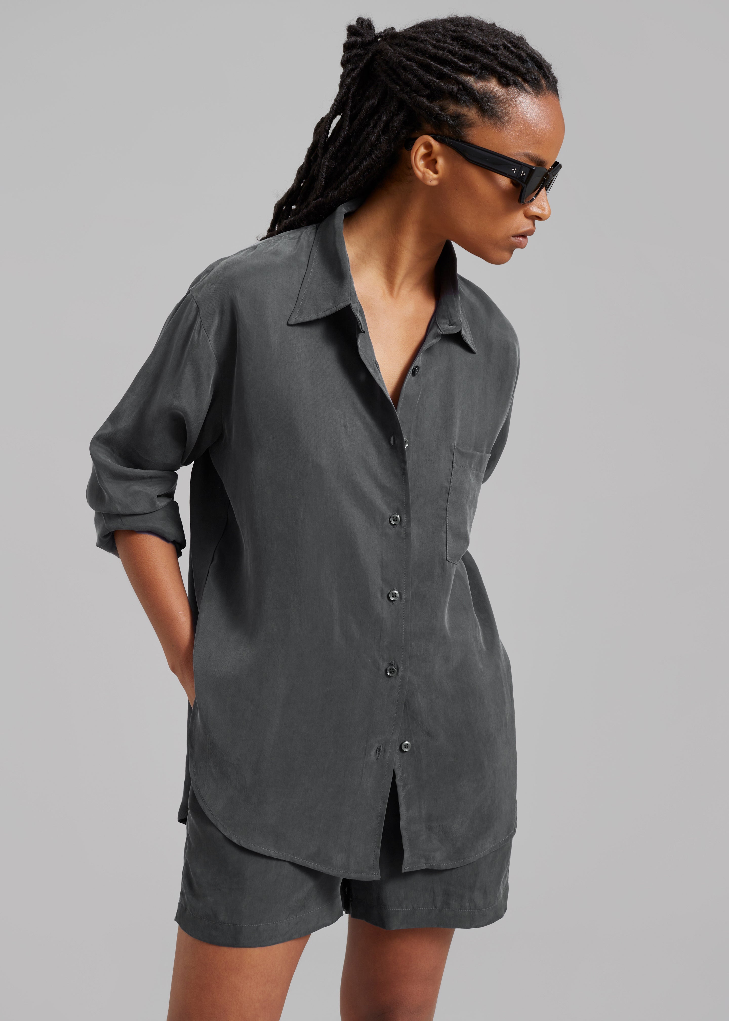 Haneul Shirt - Charcoal - 6