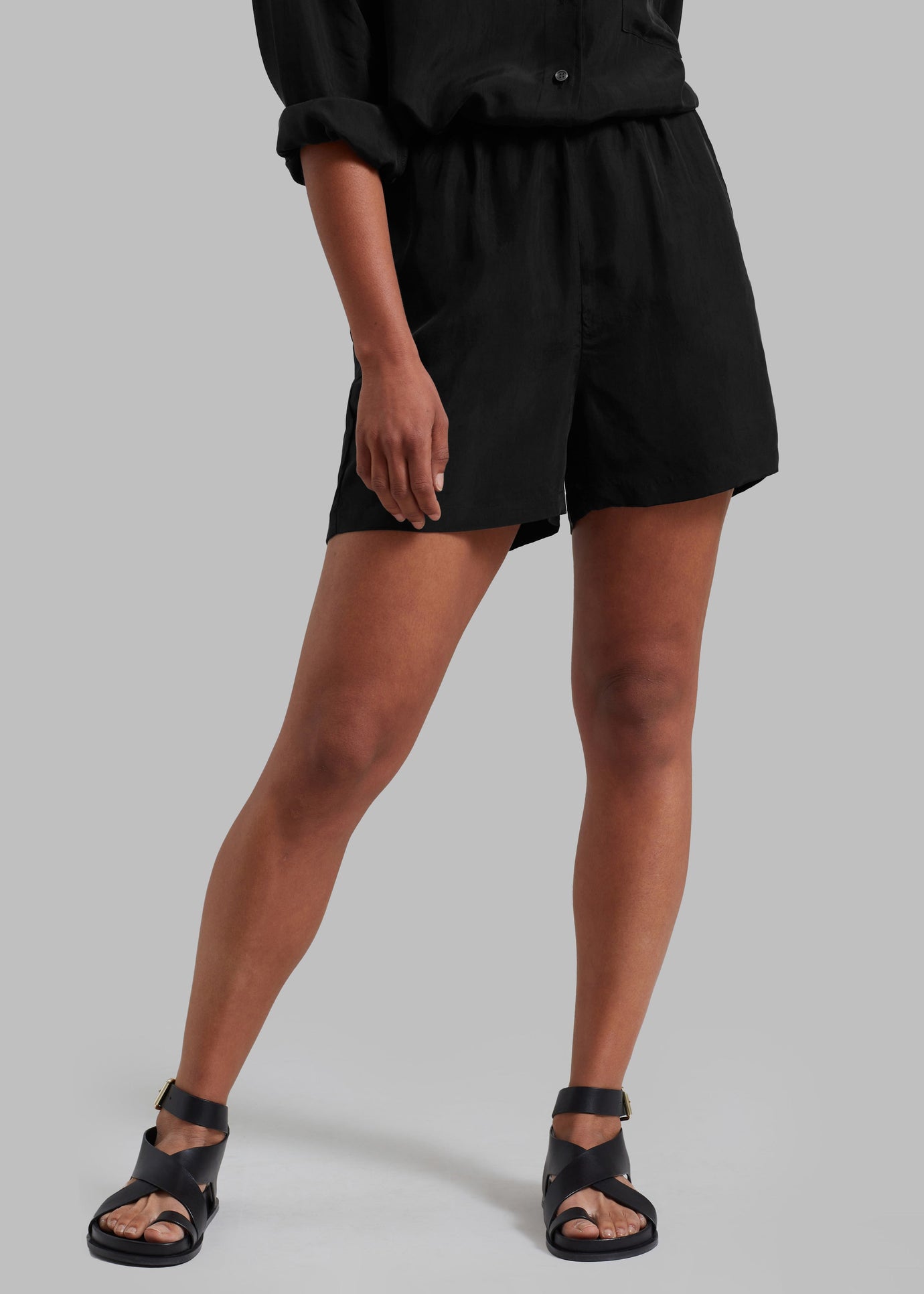 Haneul Shorts - Black - 1