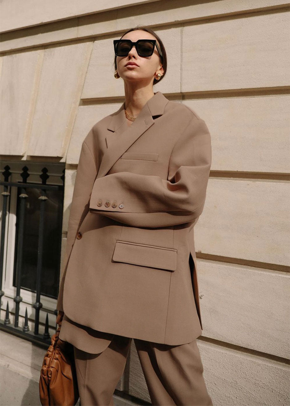 Bea Blazer - Latte - 2