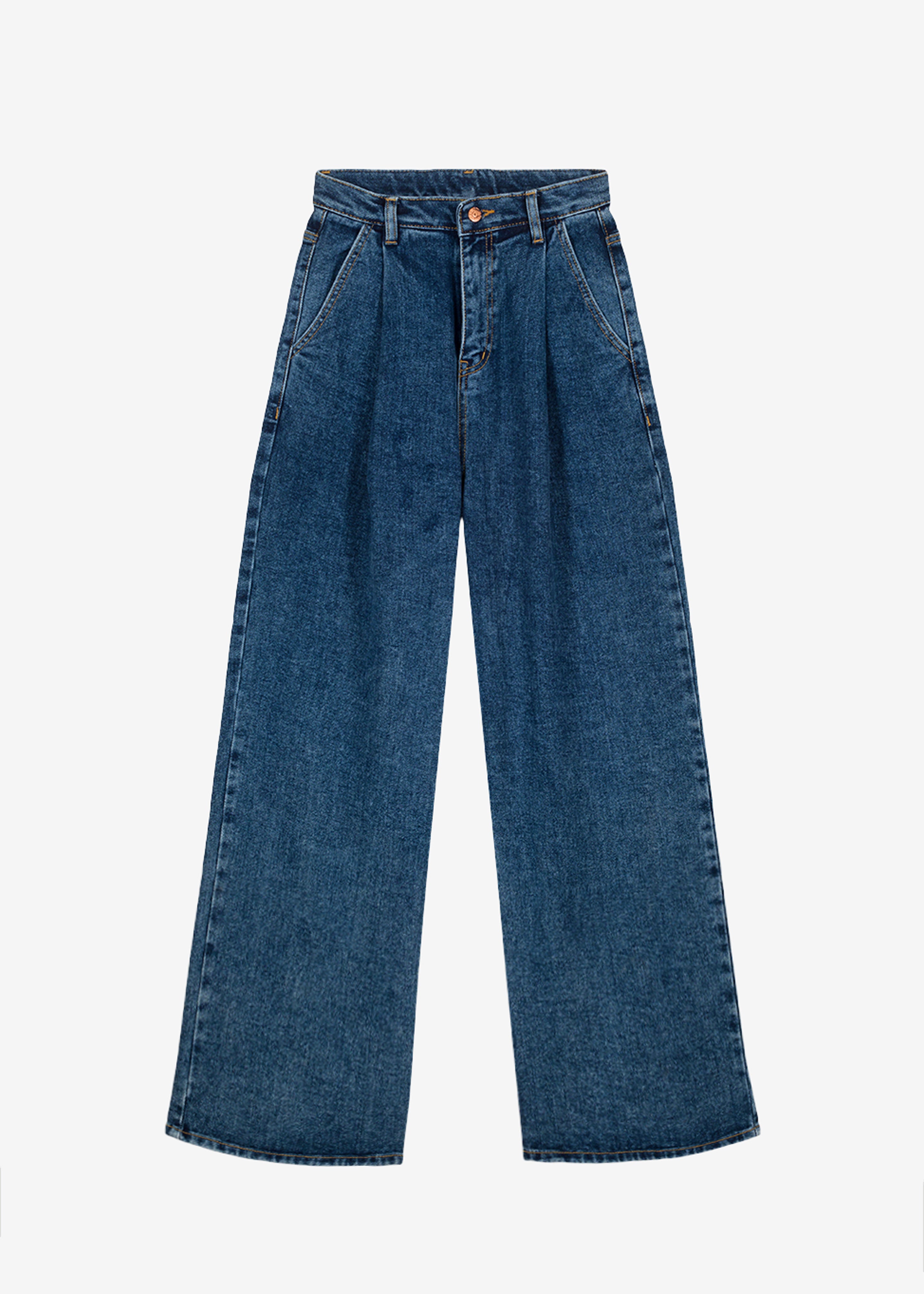 Isabella Denim Pants - Medium Wash - 8