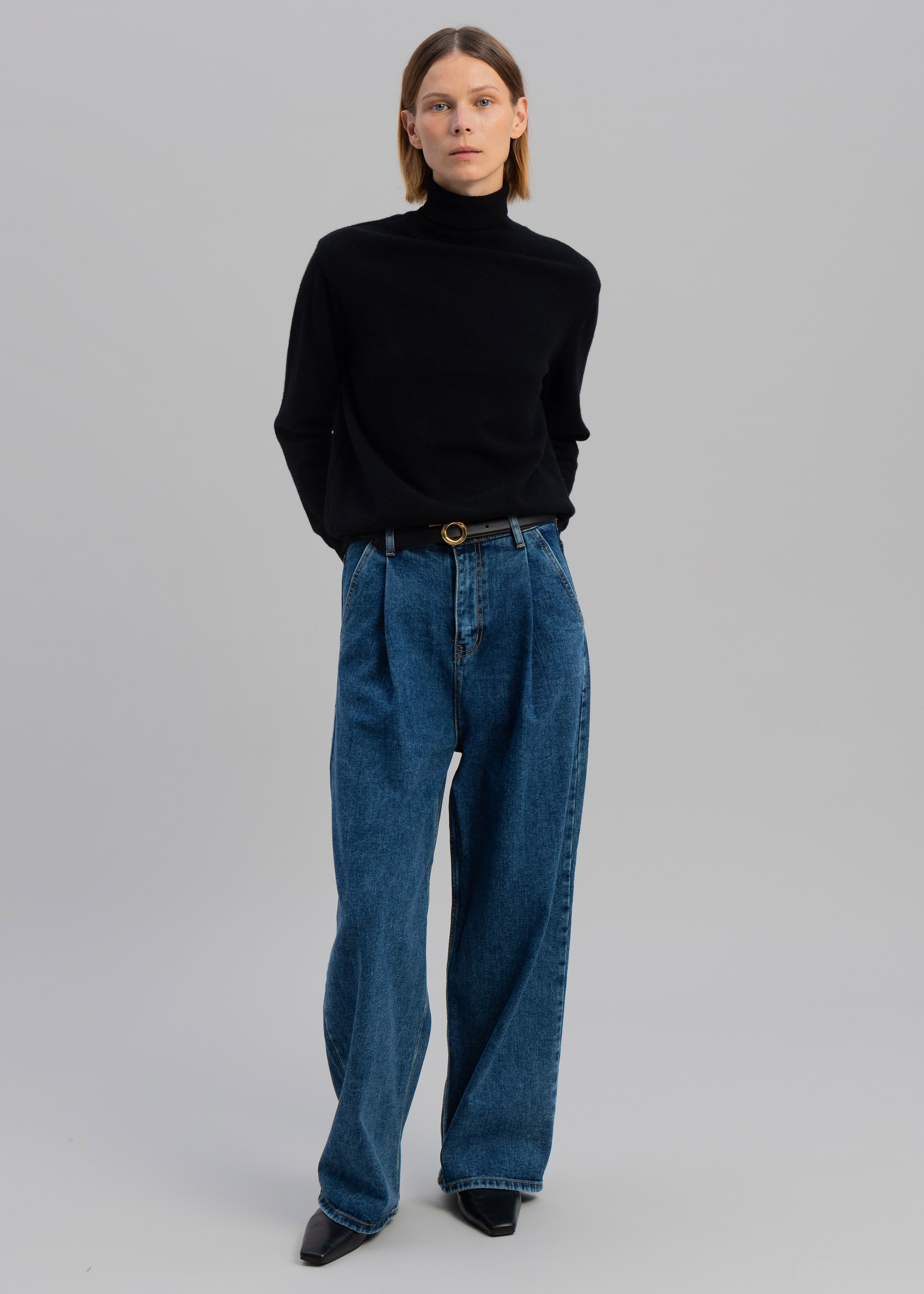 Isabella Denim Pants - Medium Wash - 6