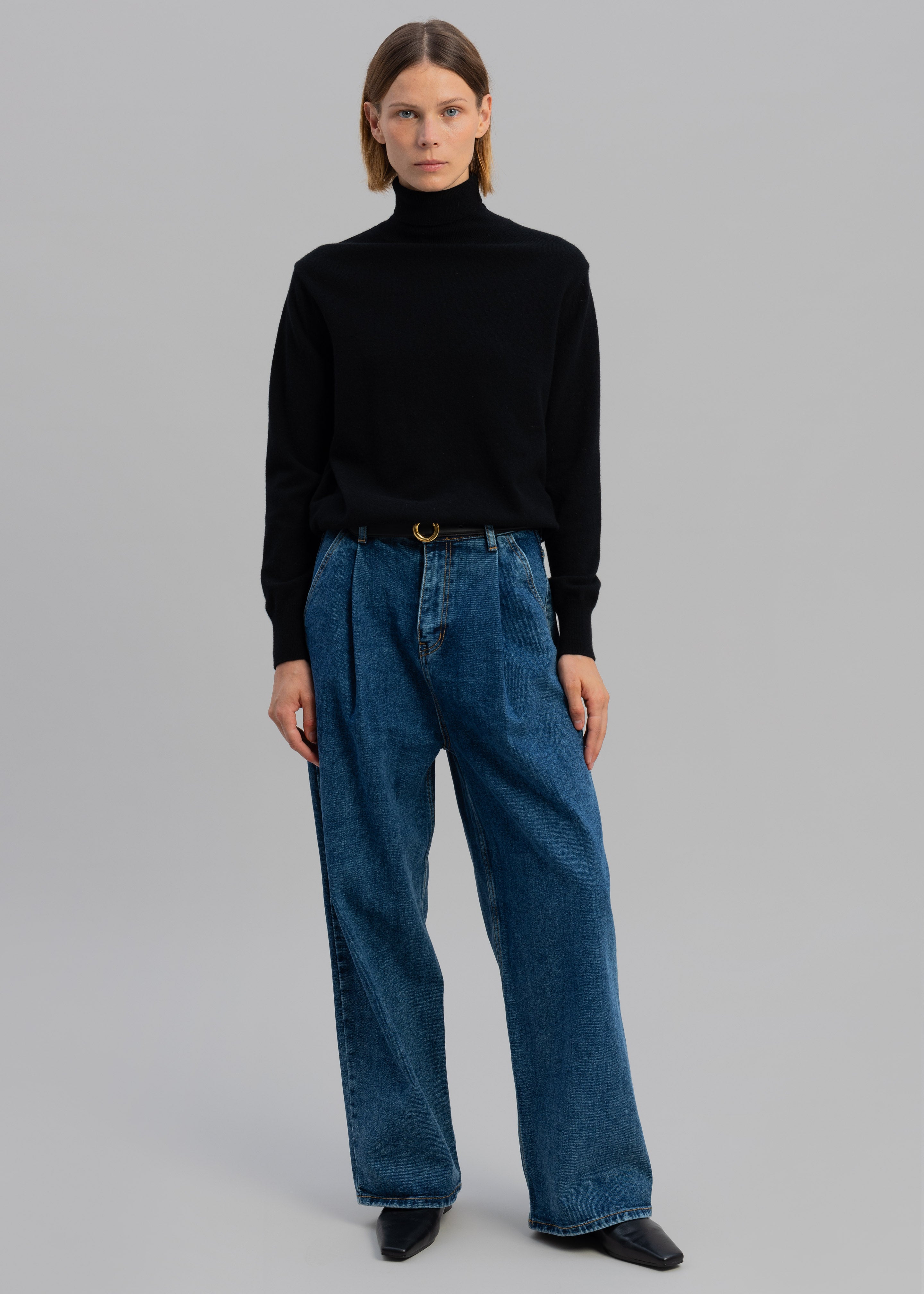 Isabella Denim Pants - Medium Wash - 4