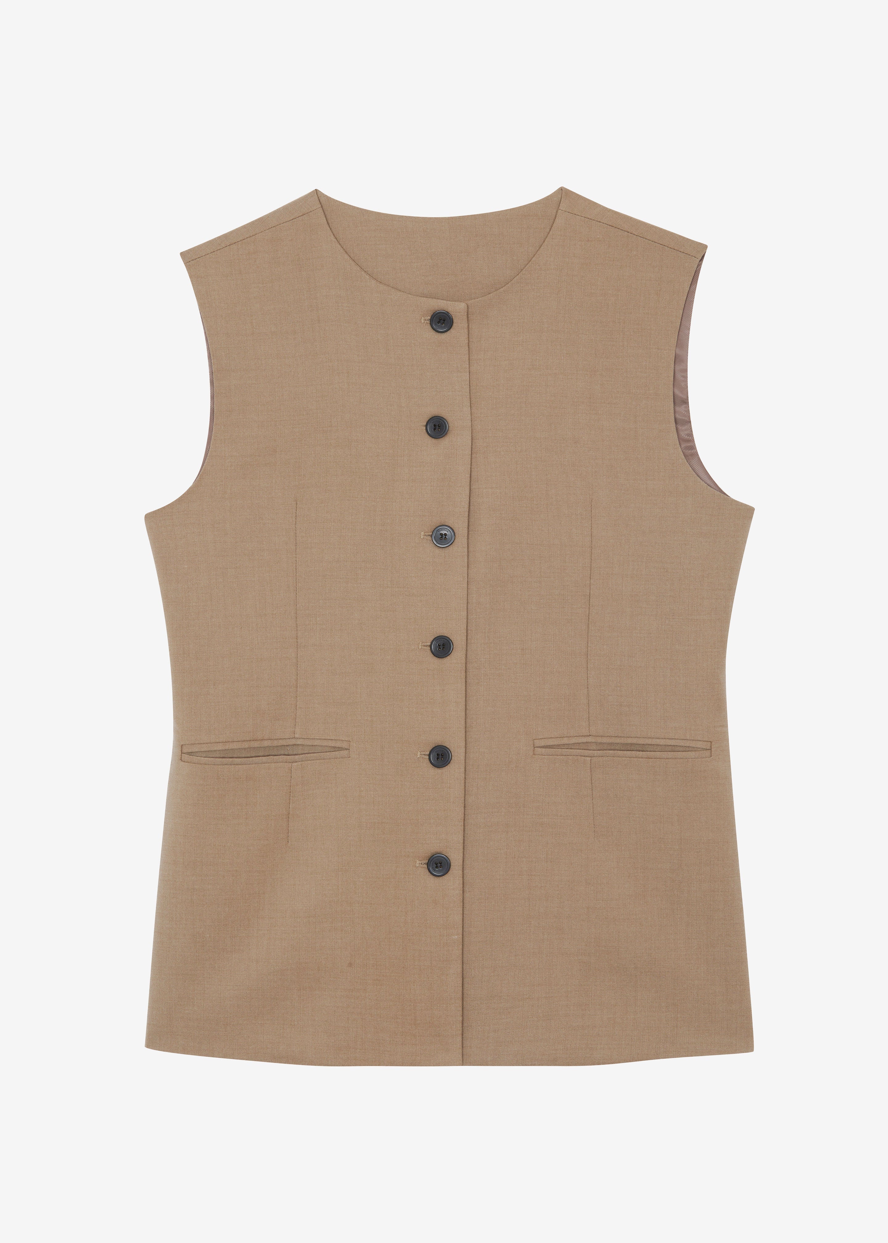 Jenni Vest - Brown - 8