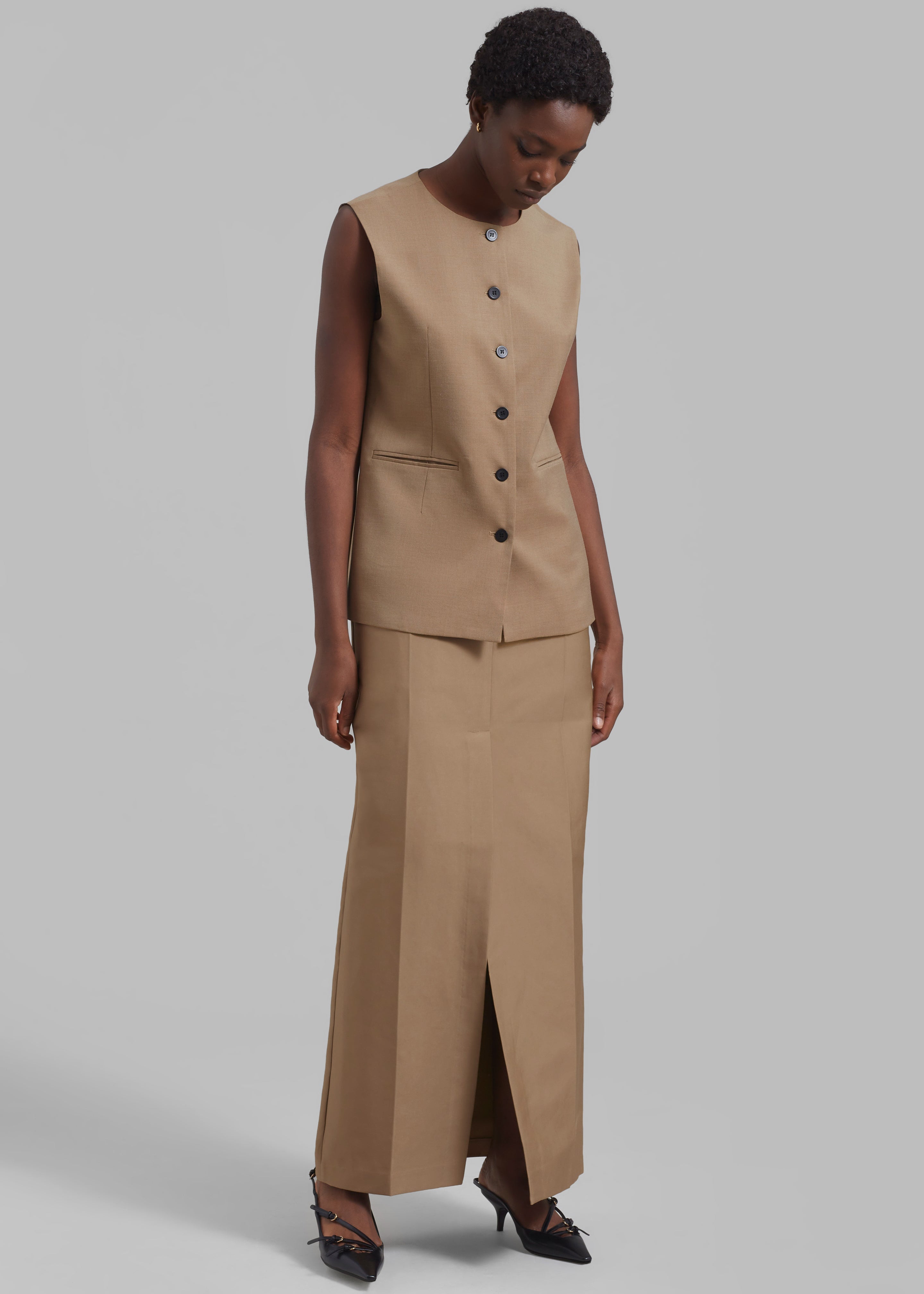 Jenni Vest - Brown - 1