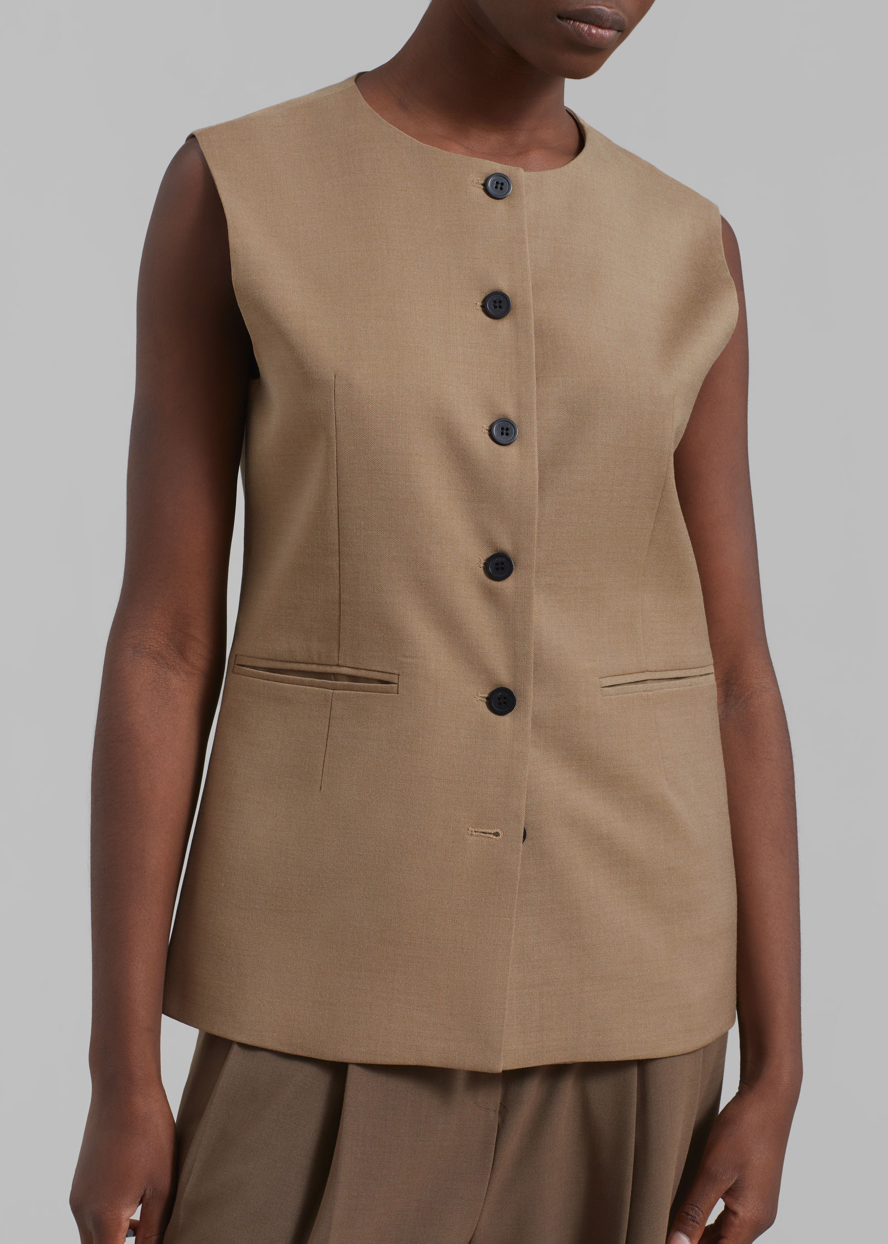 Jenni Vest - Brown - 4