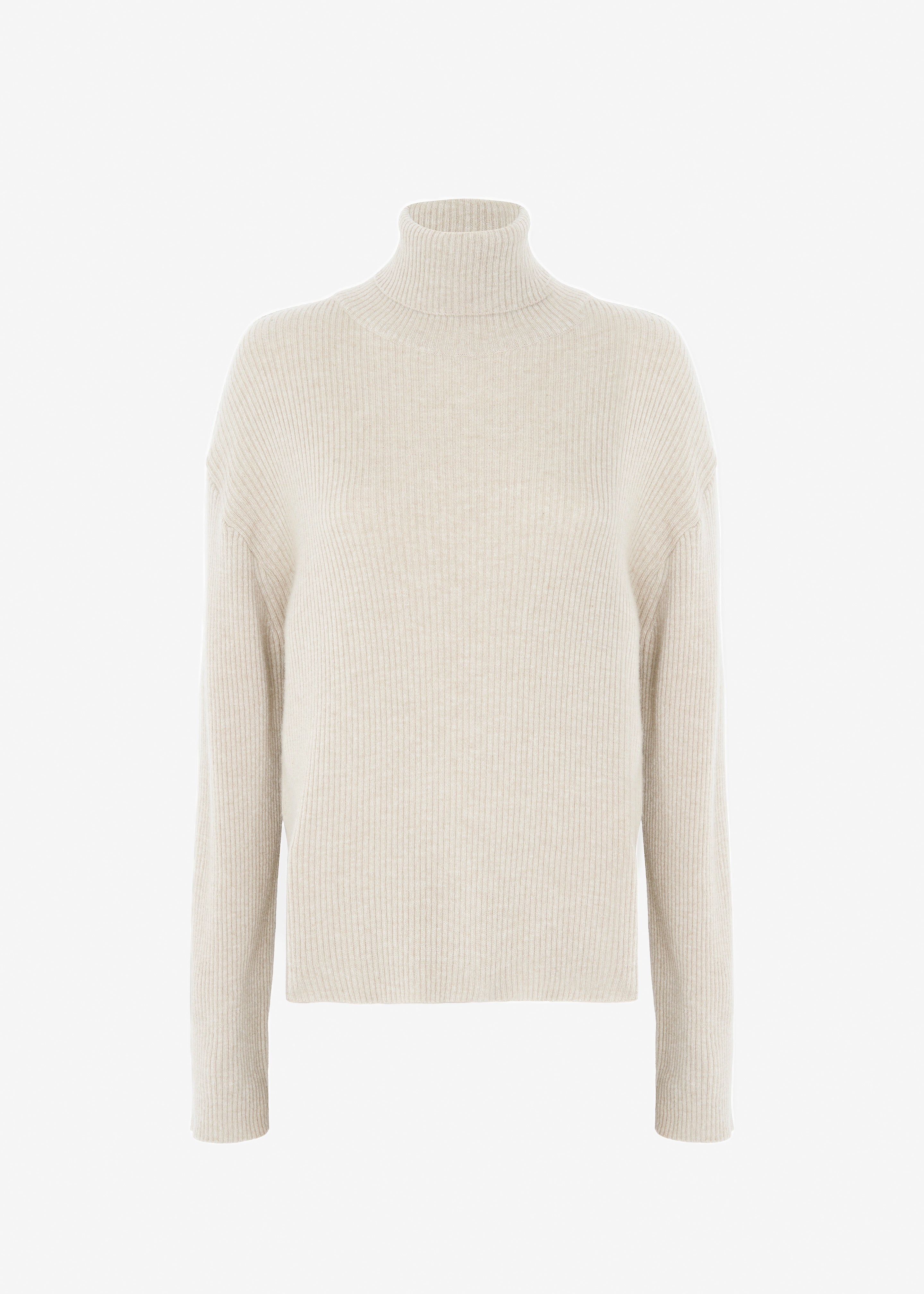 Jensen Turtleneck Sweater - Taupe - 6