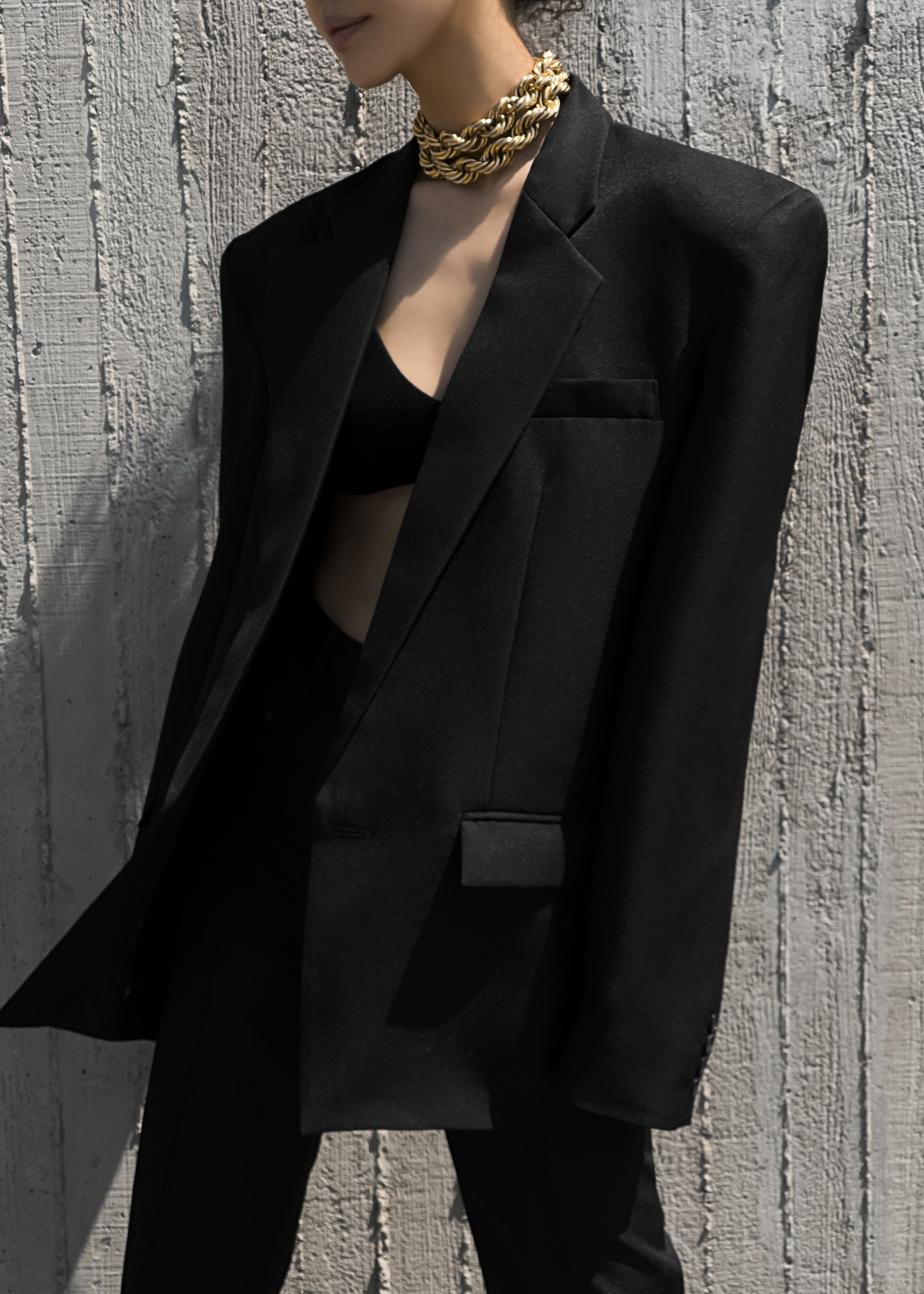 Jun Blazer - Black - 7