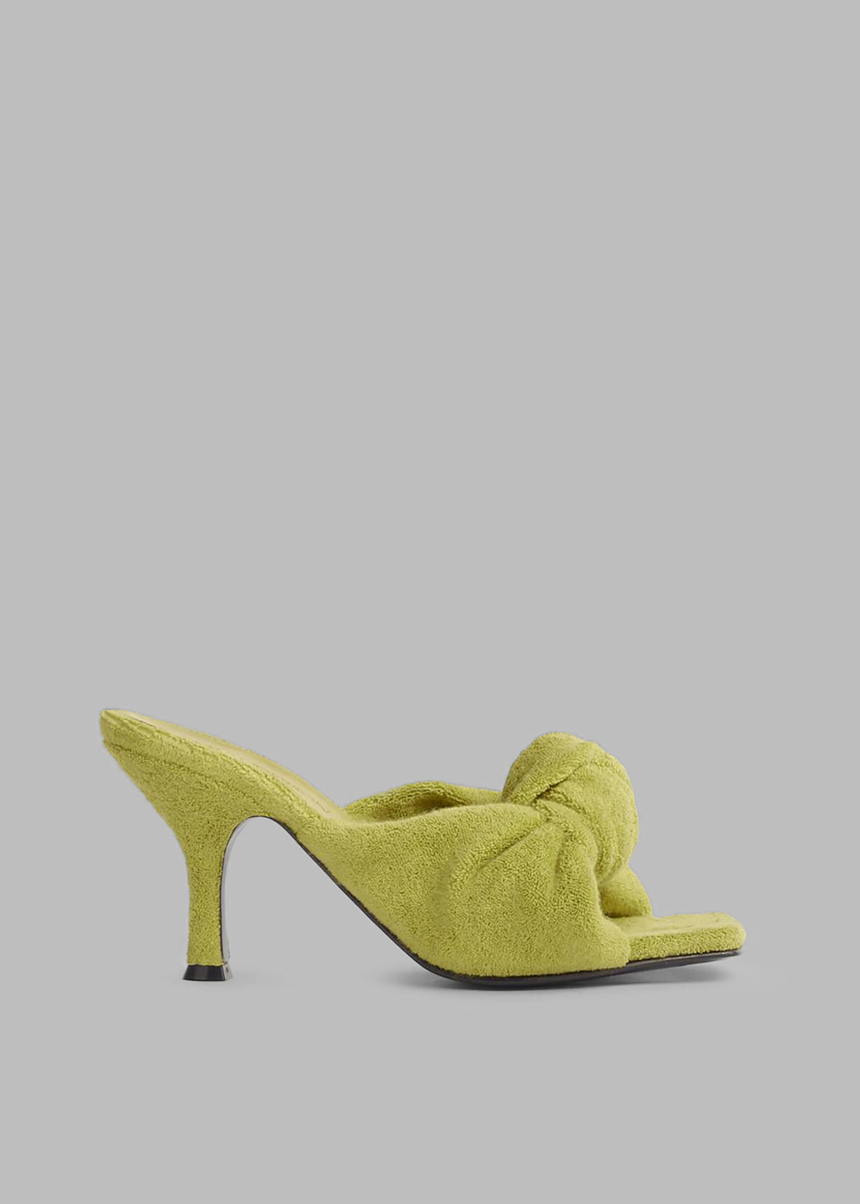 JW Anderson Heel Knot Sandal - Pop Green - 1