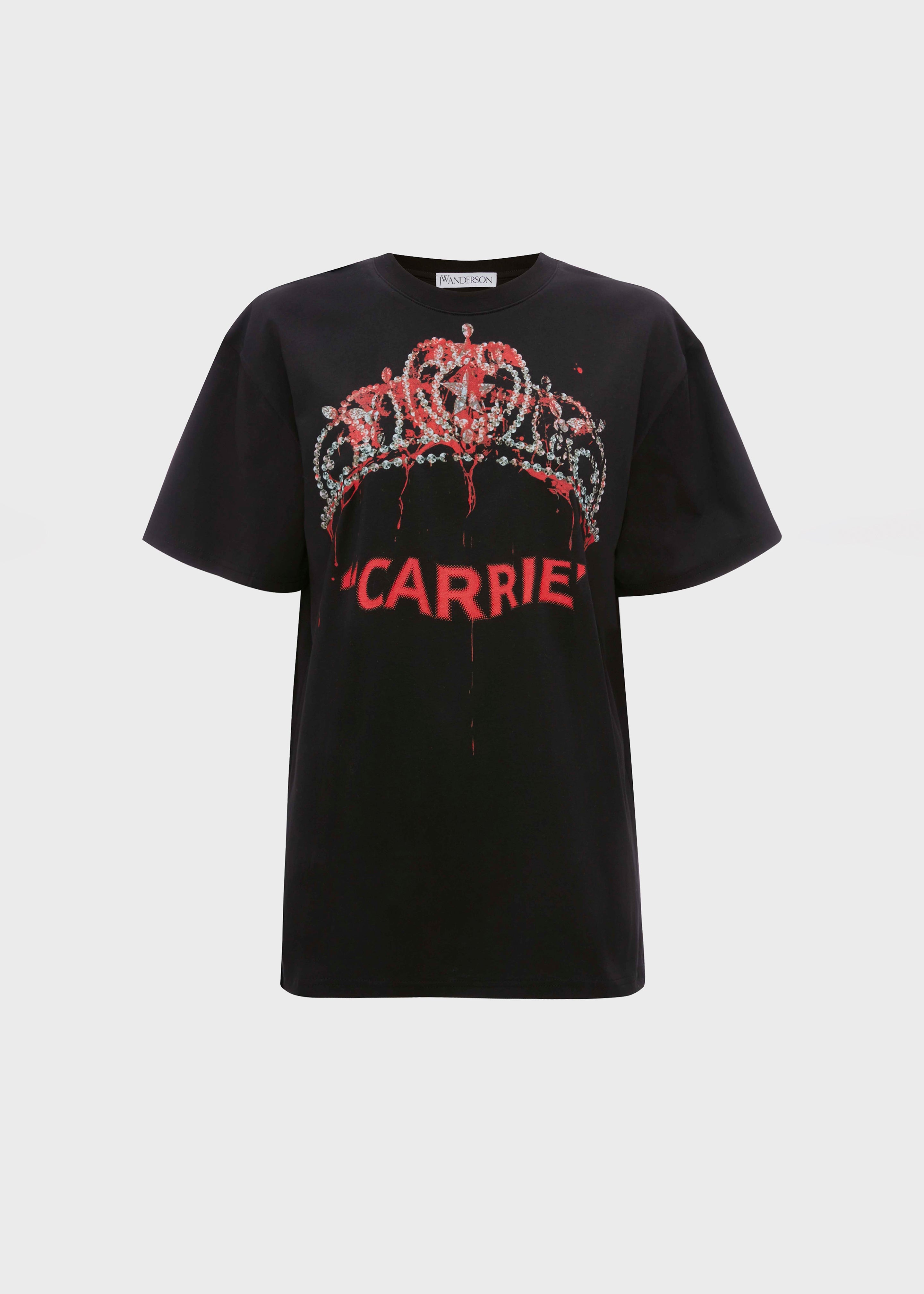 JW Anderson Carrie Tiara T-Shirt - Black - 7