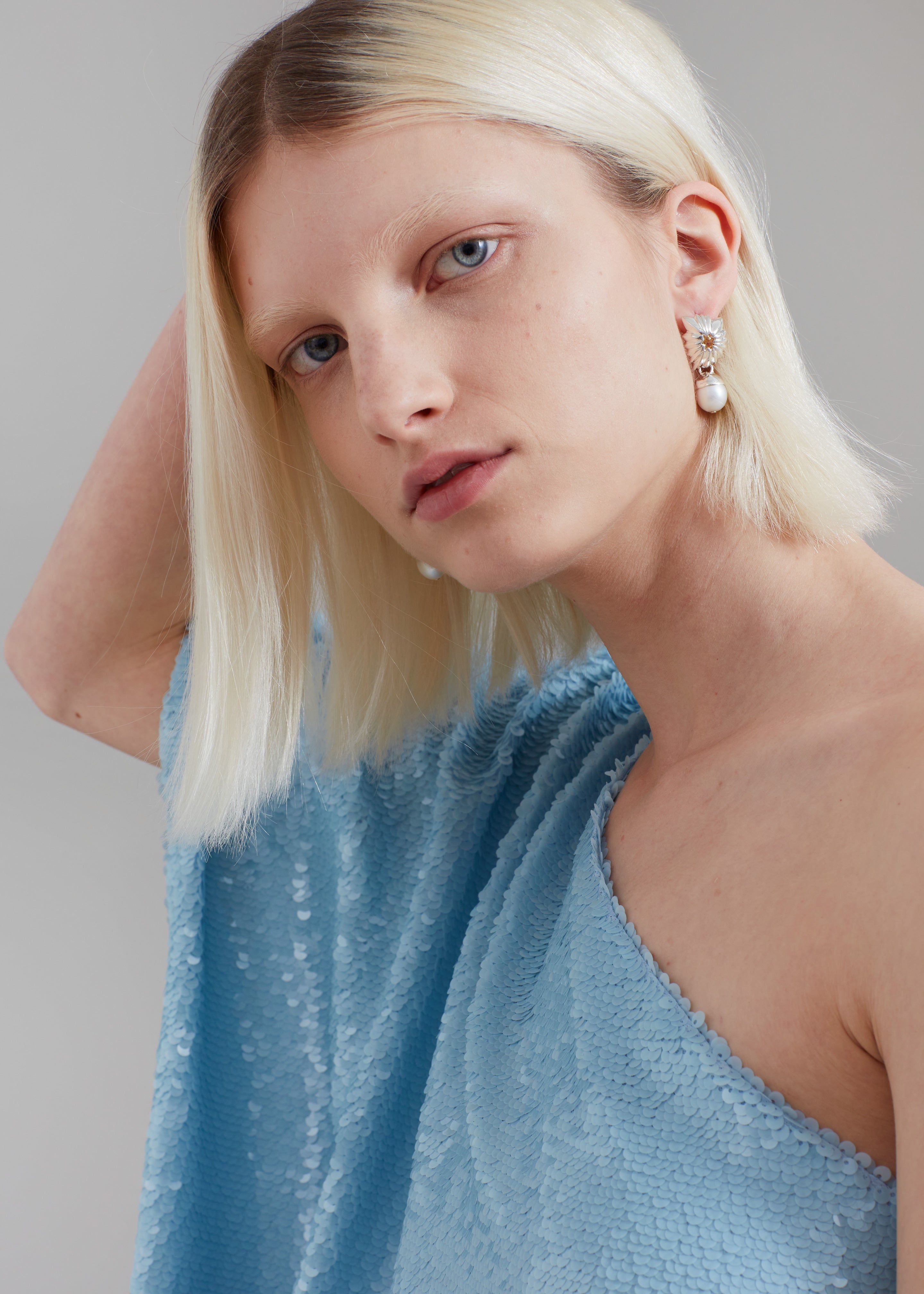 Jasmin Sparrow Amie Drops - Silver - 5