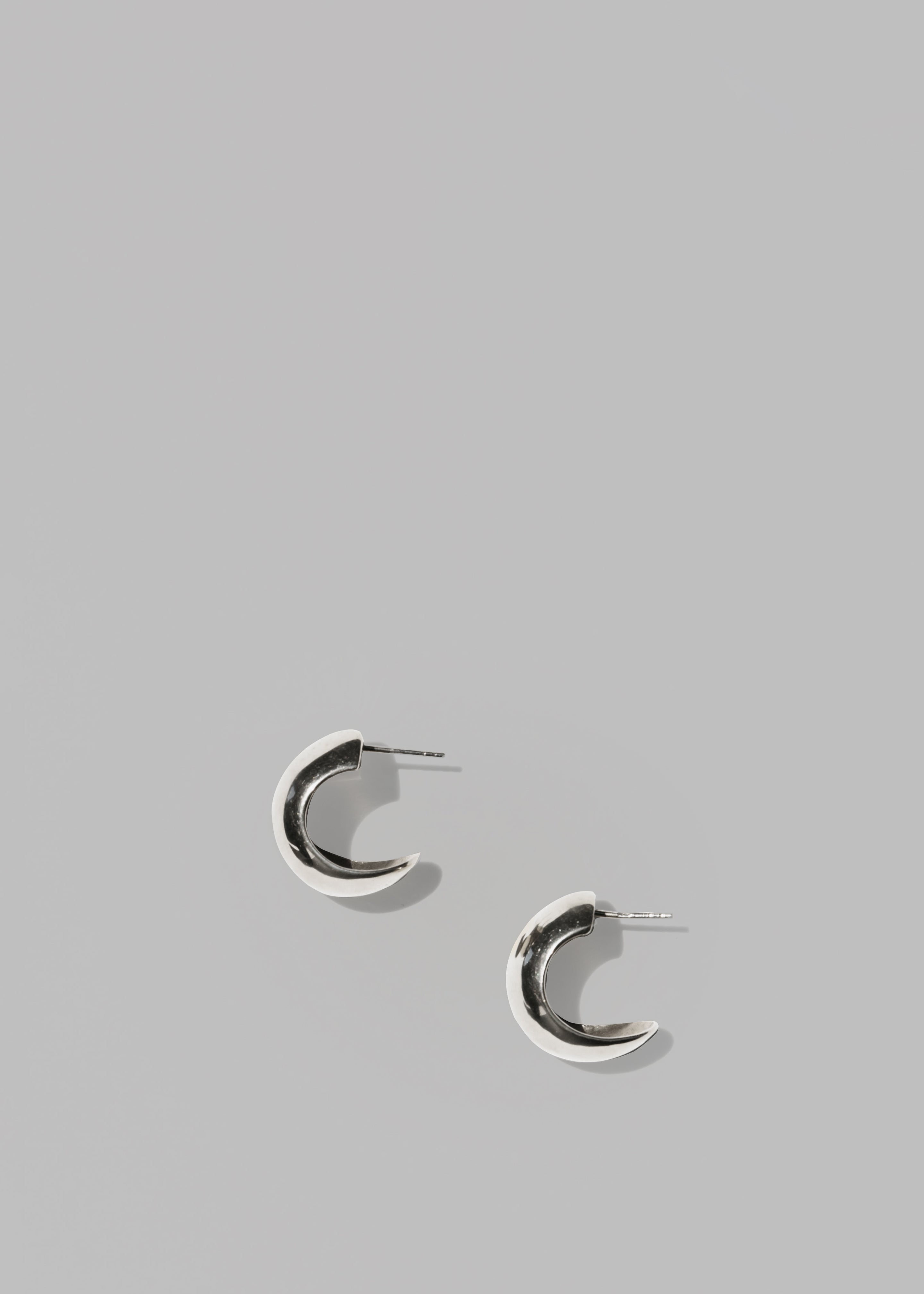 Jasmin Sparrow Classic Hoops - Silver - 4