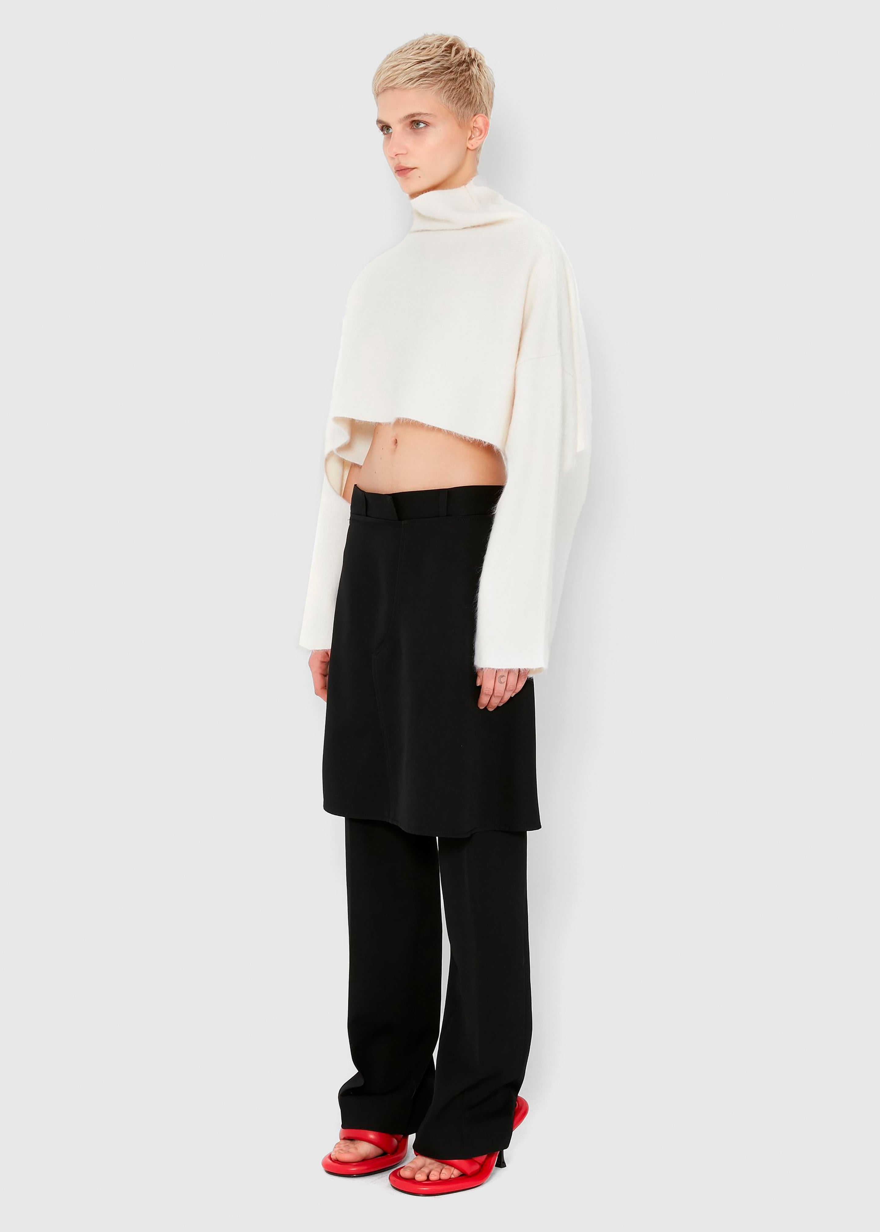 JW Anderson Skirt Trousers - Black - 2