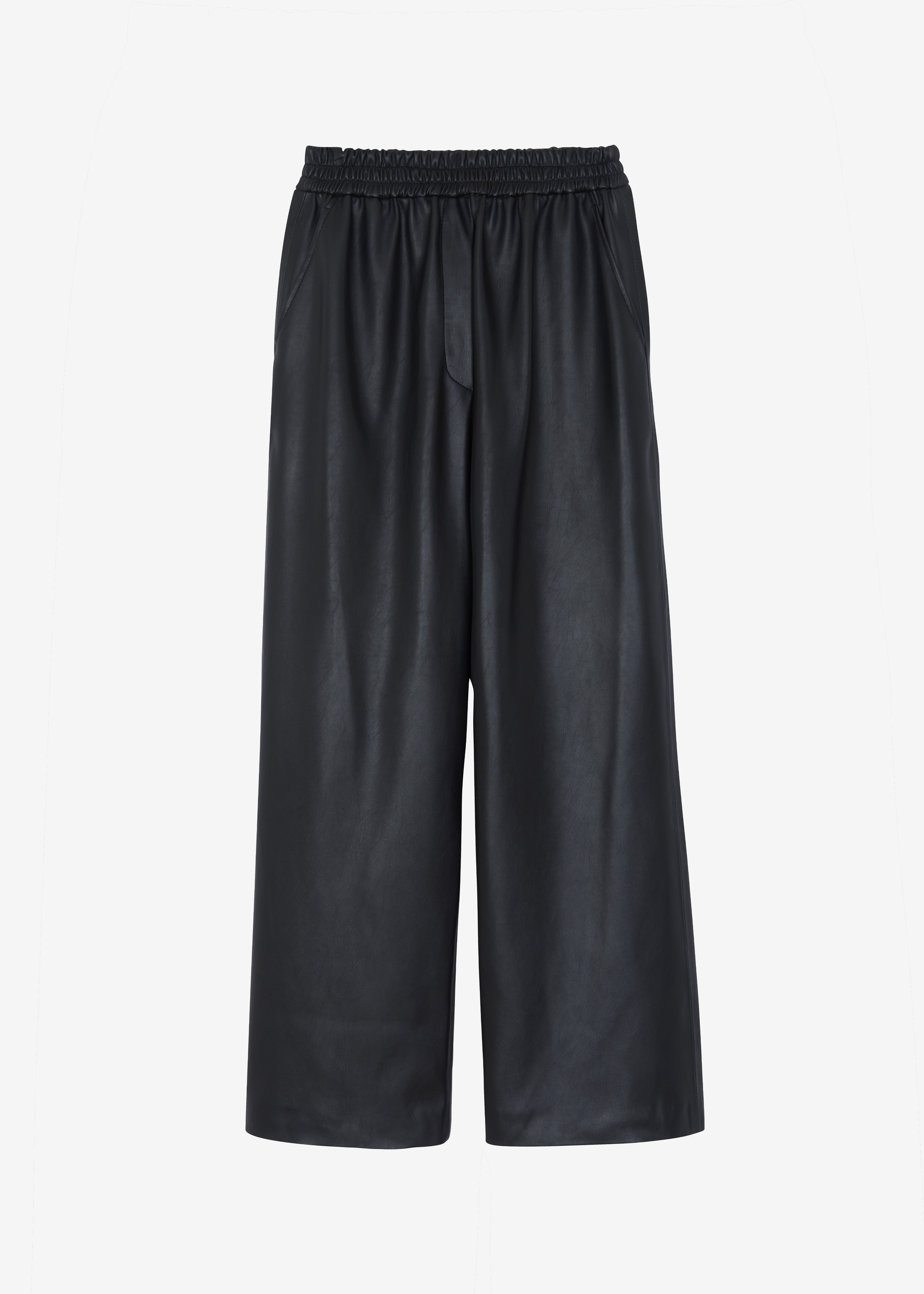 Kelan Faux Leather Pants - Black - 9
