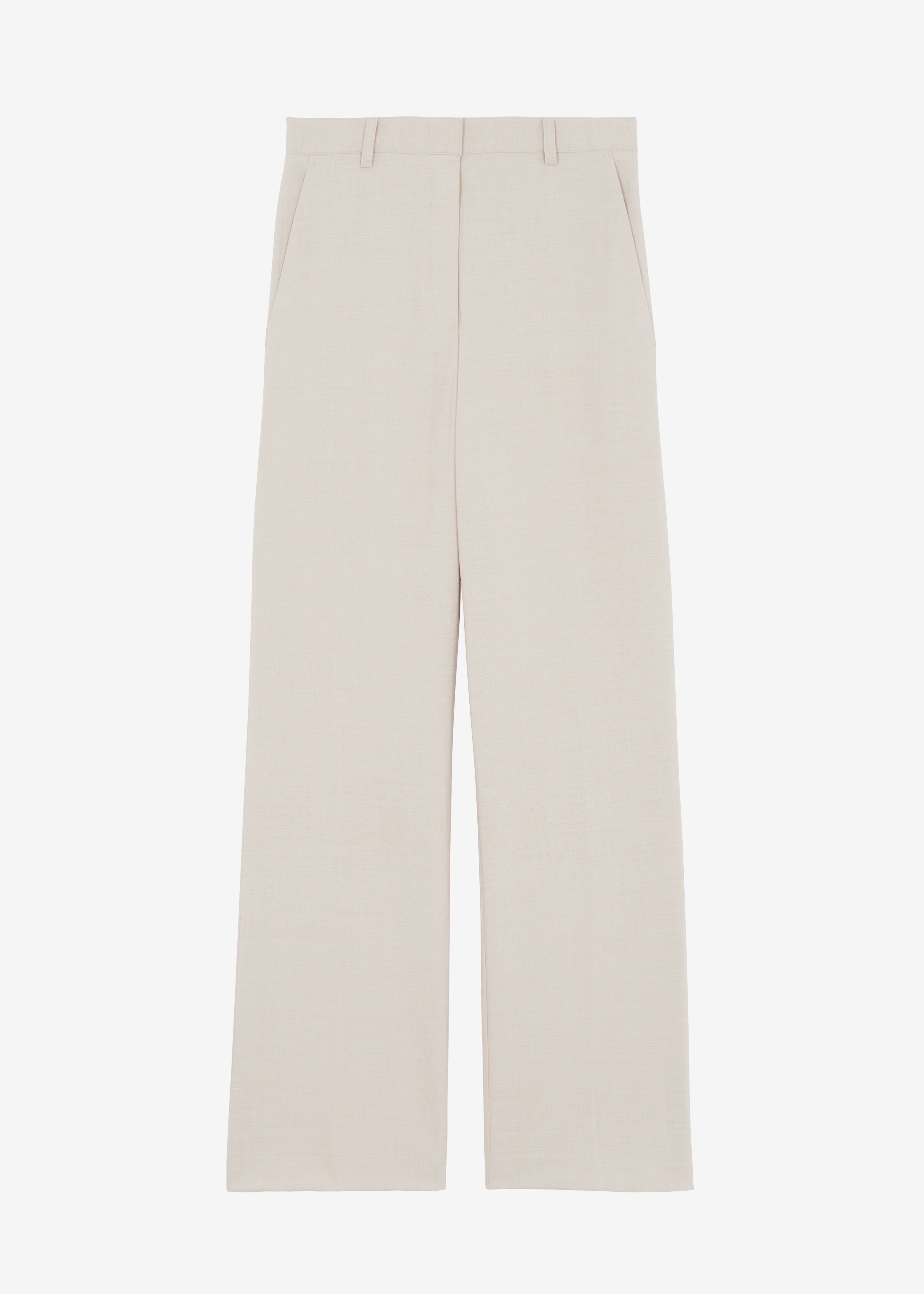 Kit Trousers - Beige - 8