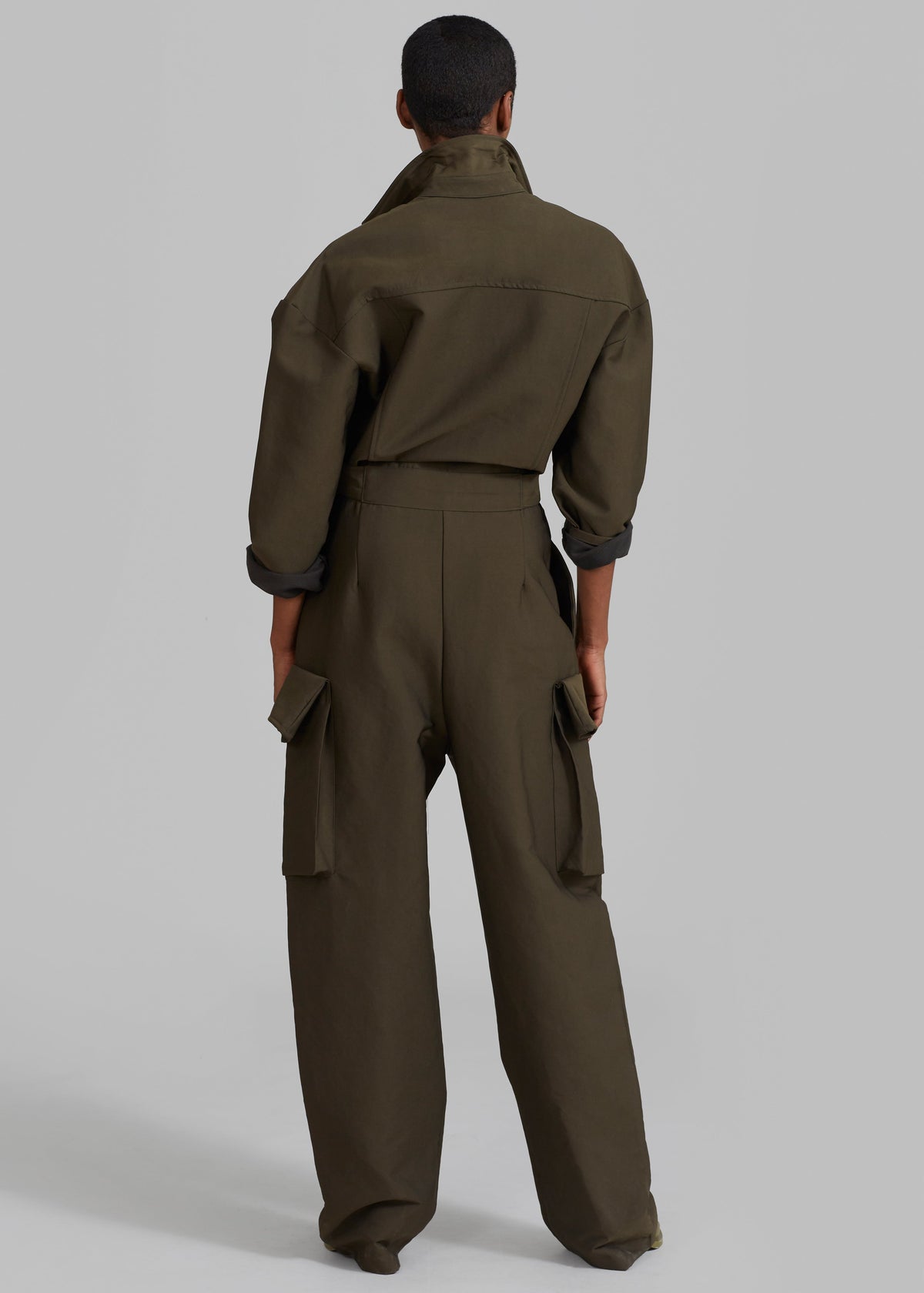 Linda Jumpsuit - Dark Olive - 9
