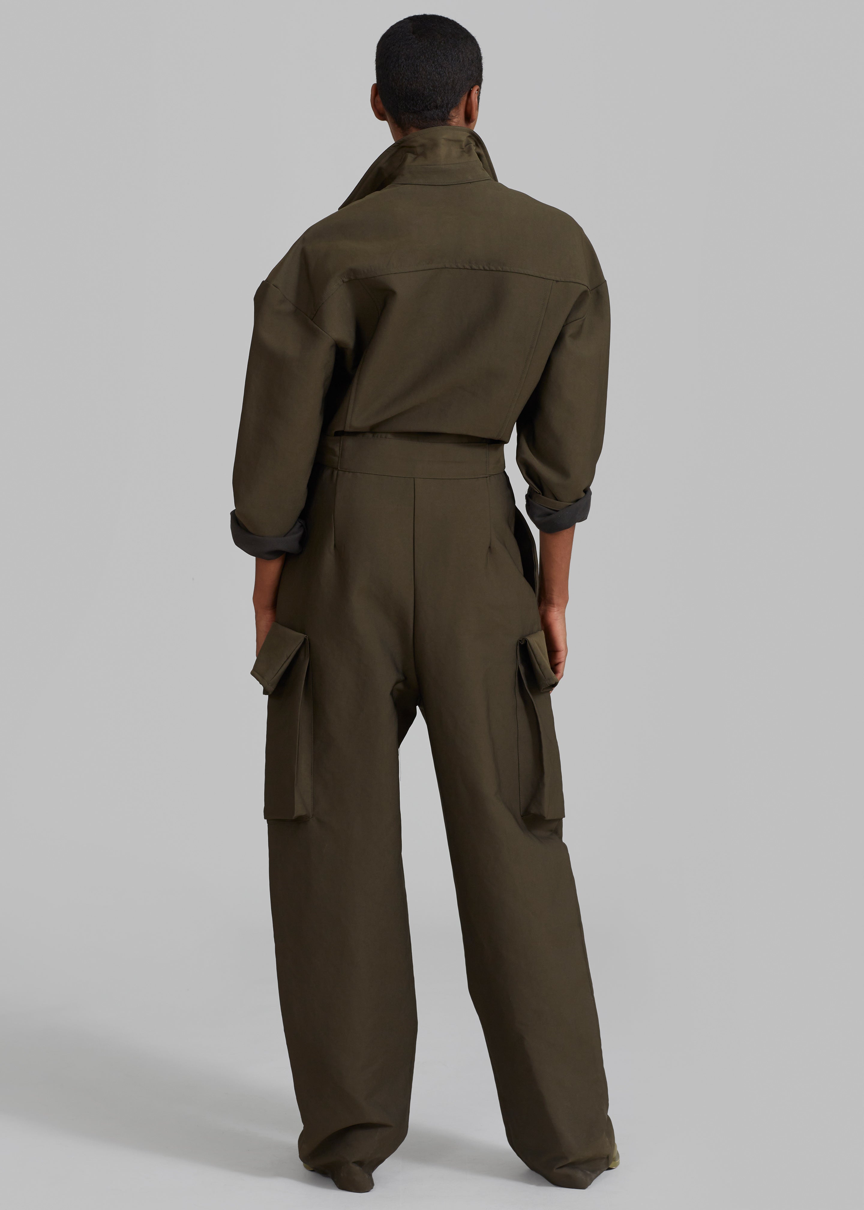 Linda Jumpsuit - Dark Olive - 9