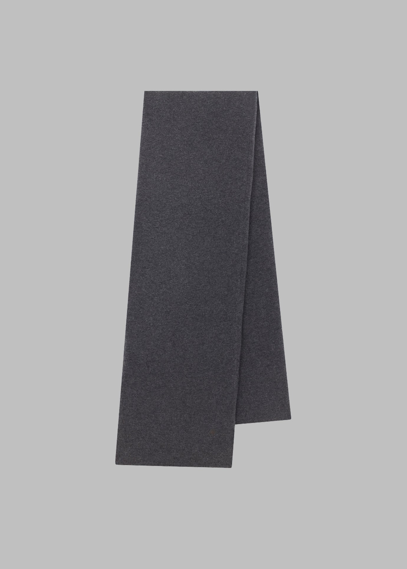 Loulou Studio Holt Cashmere Scarf - Anthracite Melange - 1