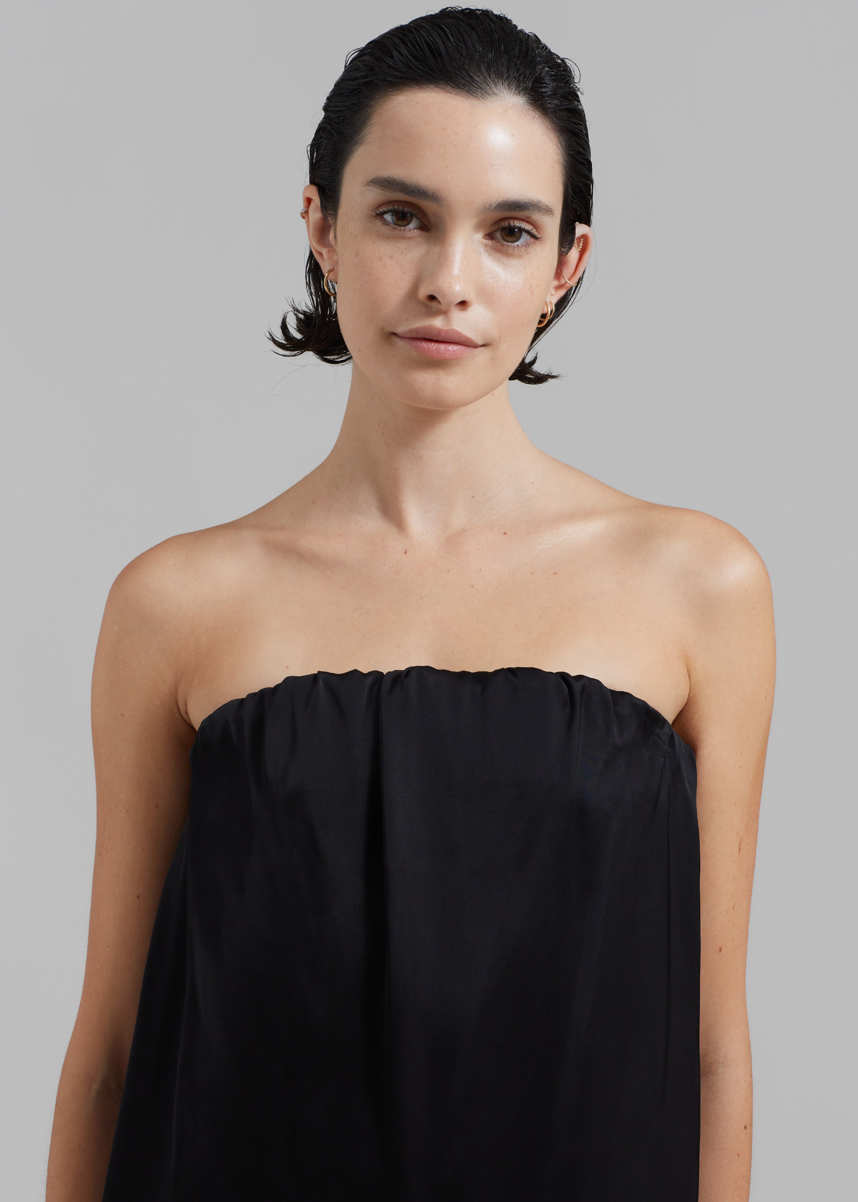Loulou Studio Siple Long Dress - Black - 5