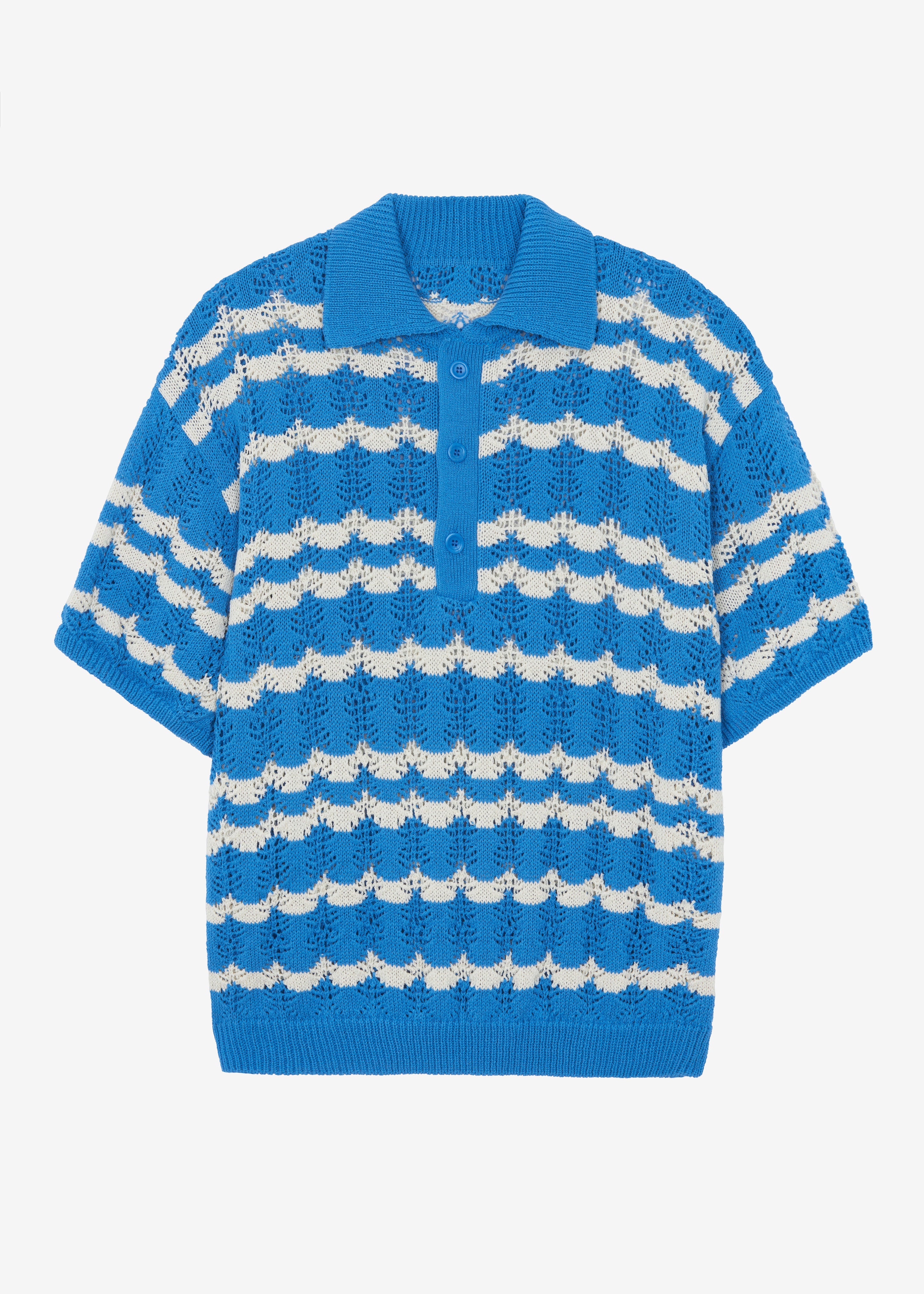 Lucca Knitted Top - Blue - 10