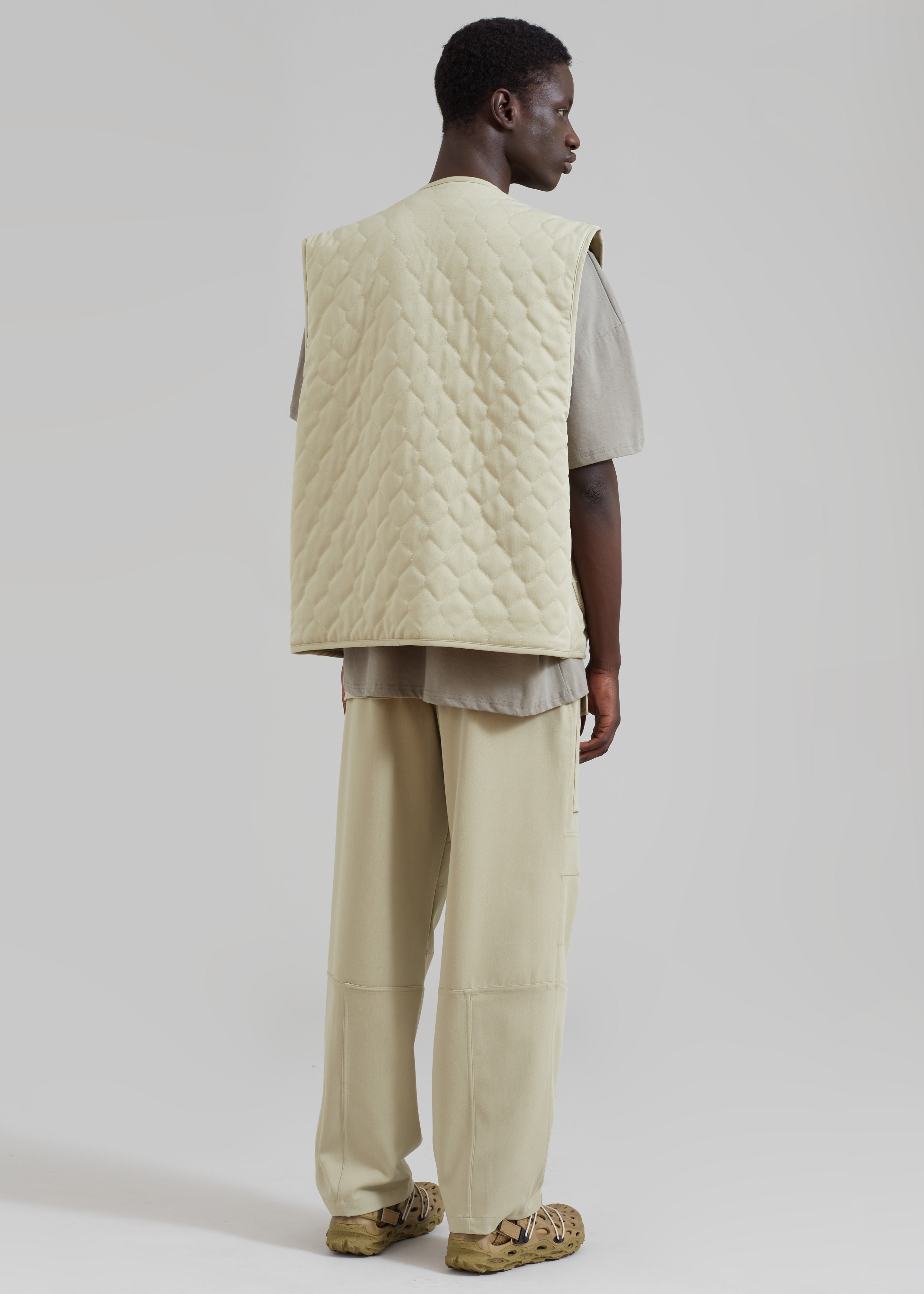 Lant Reversible Vest - Slate Green - 6