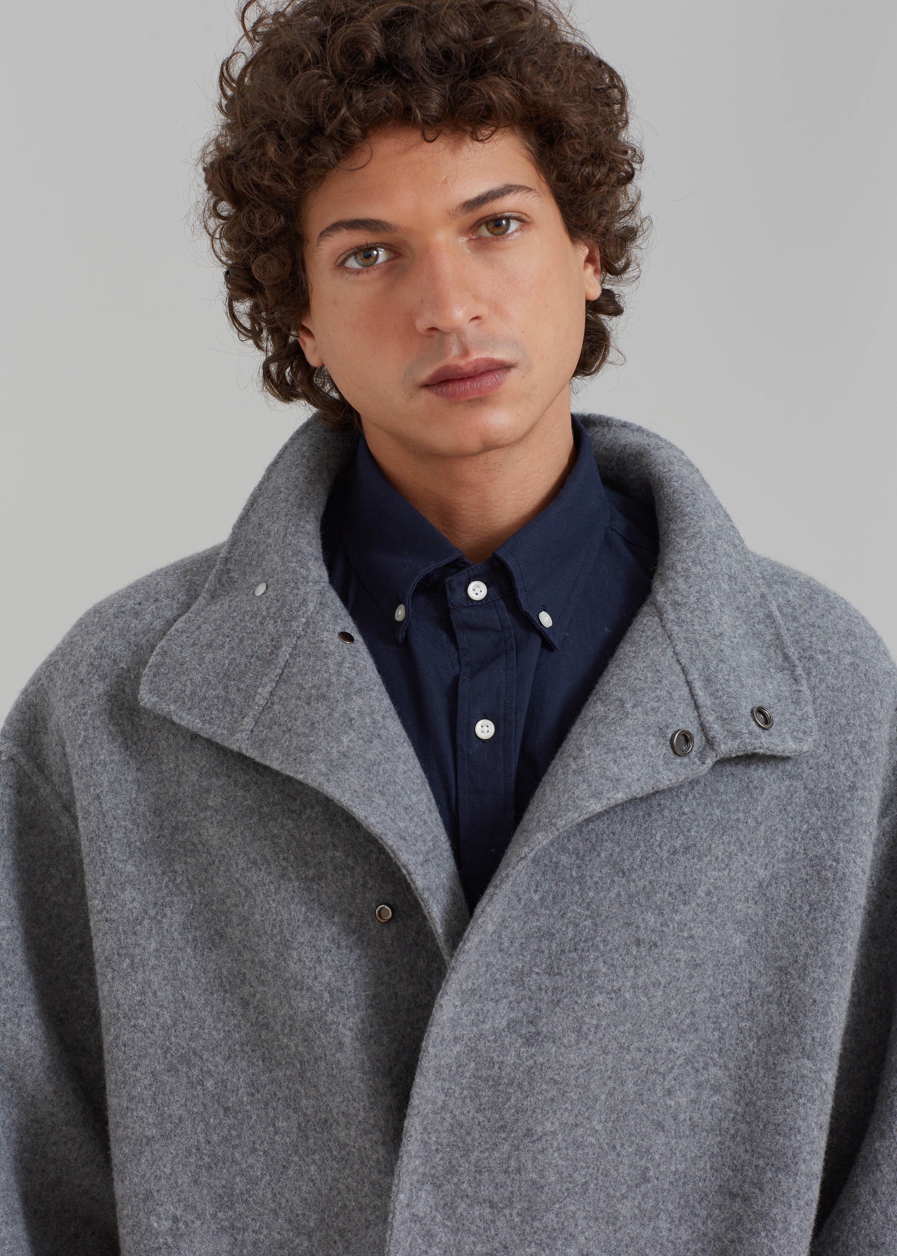 Lawson Coat - Grey Melange - 9