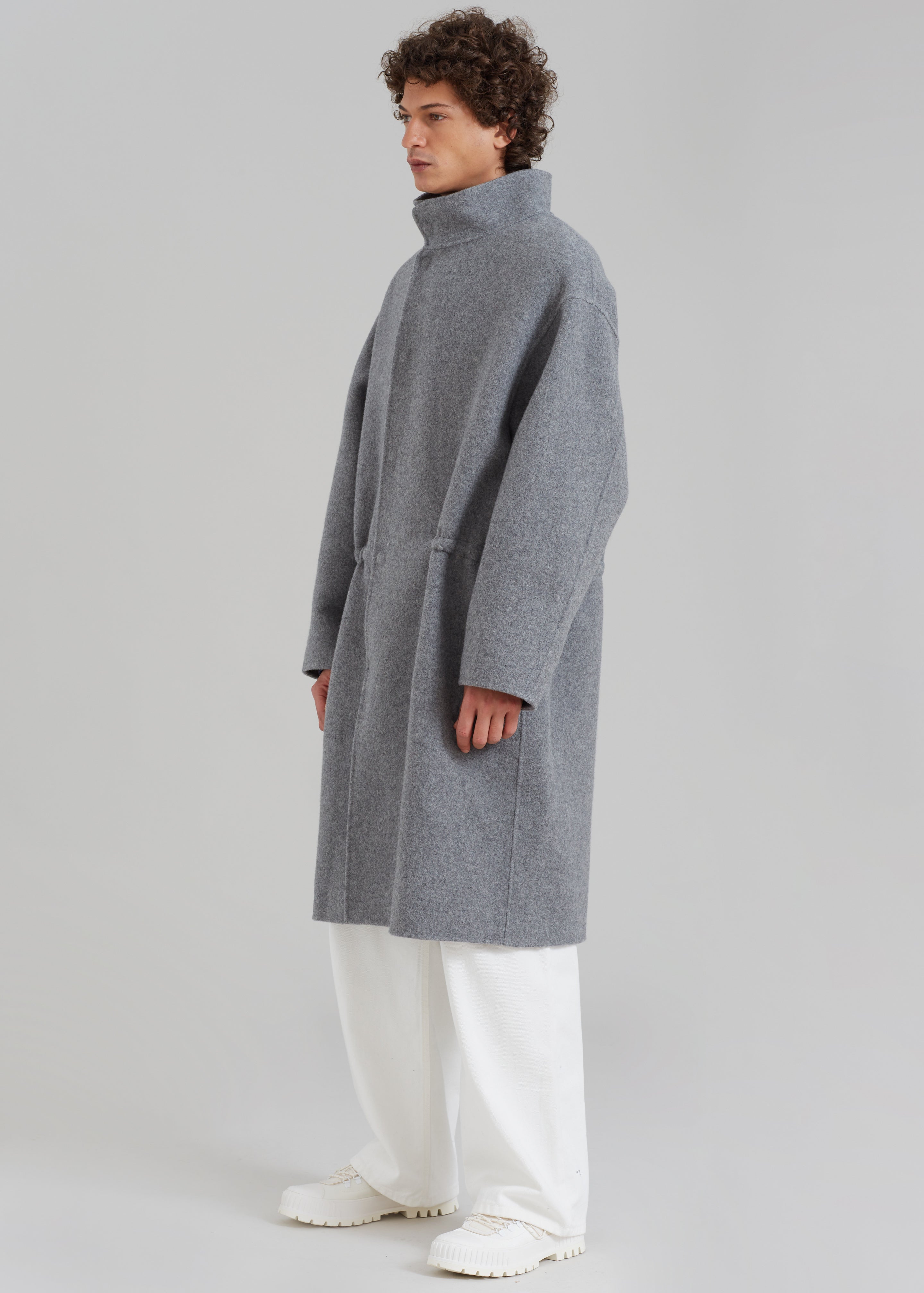 Lawson Coat - Grey Melange - 6