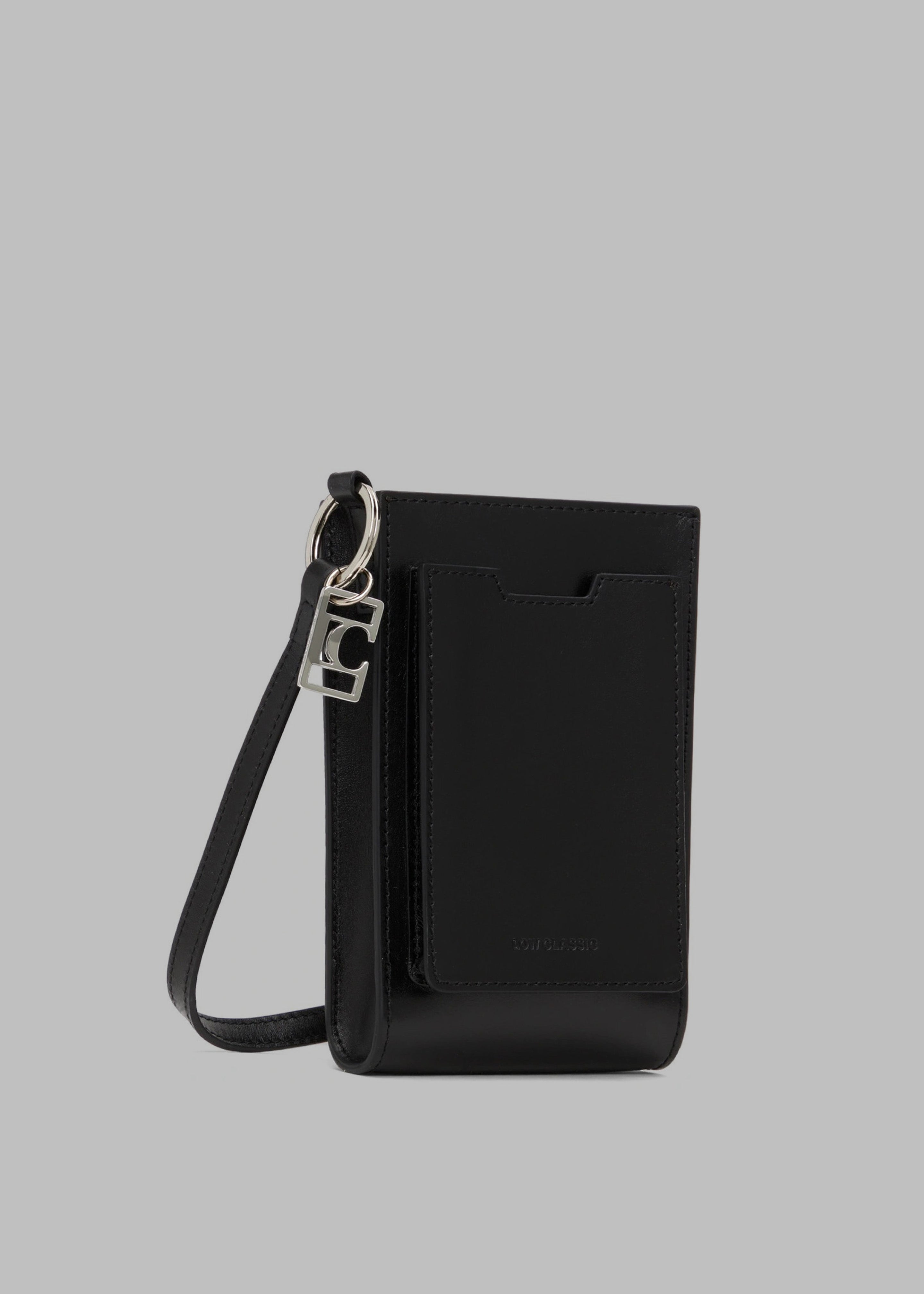 Low Classic Key-Ring Bag - Black - 4
