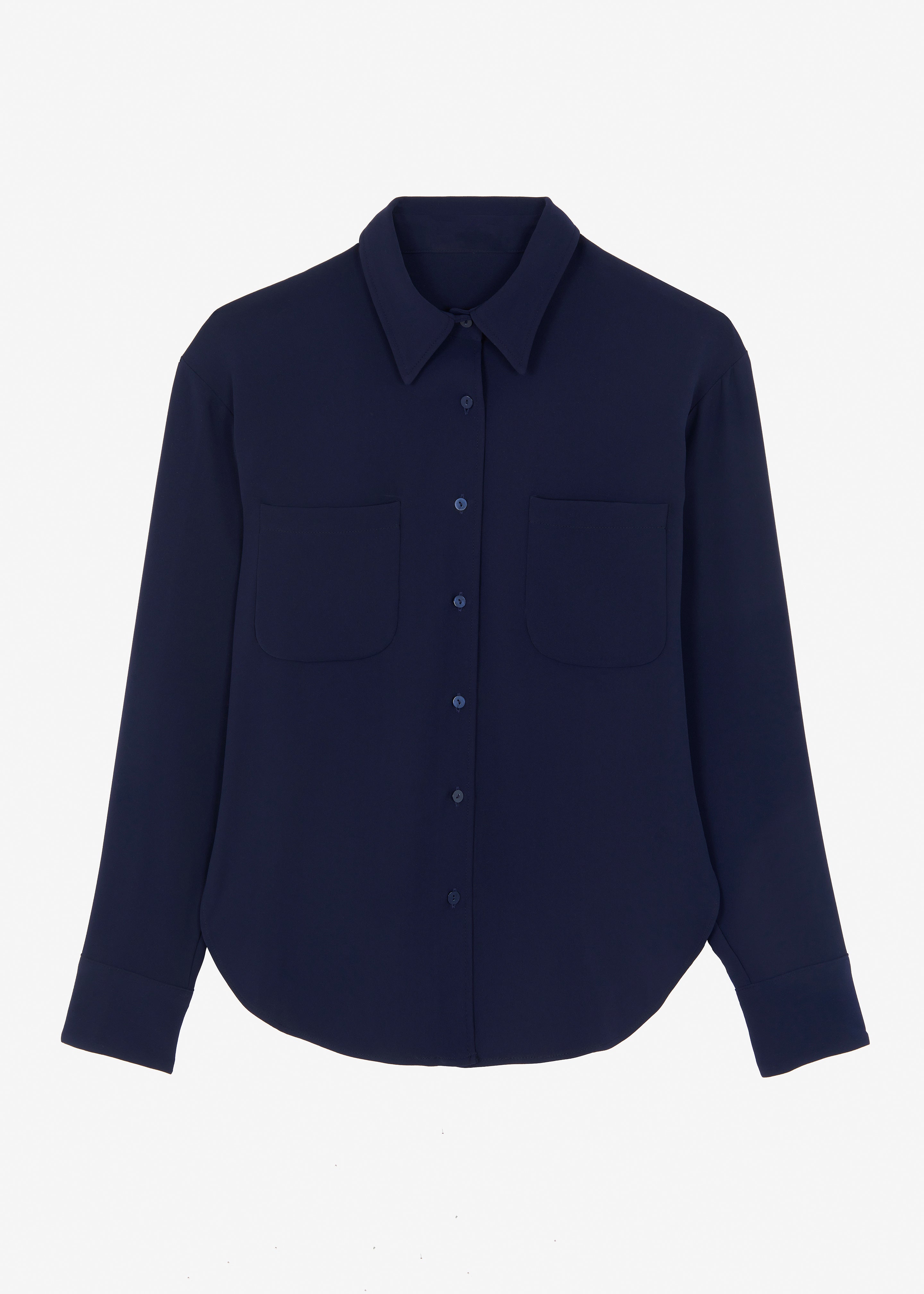 Macie Pocket Shirt - Navy - 6