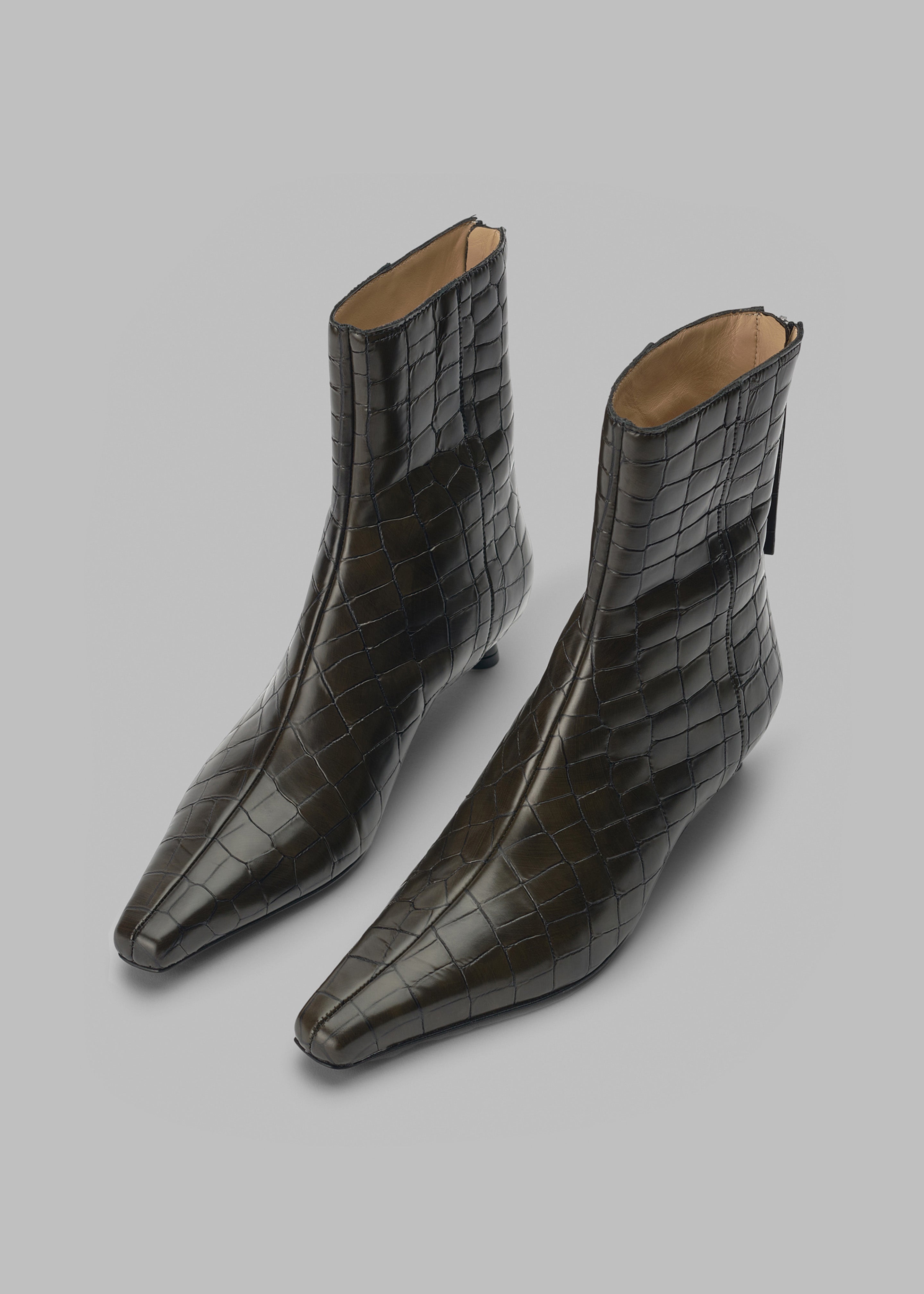 By Malene Birger Micella Leather Boots - Dusty Brown - 1