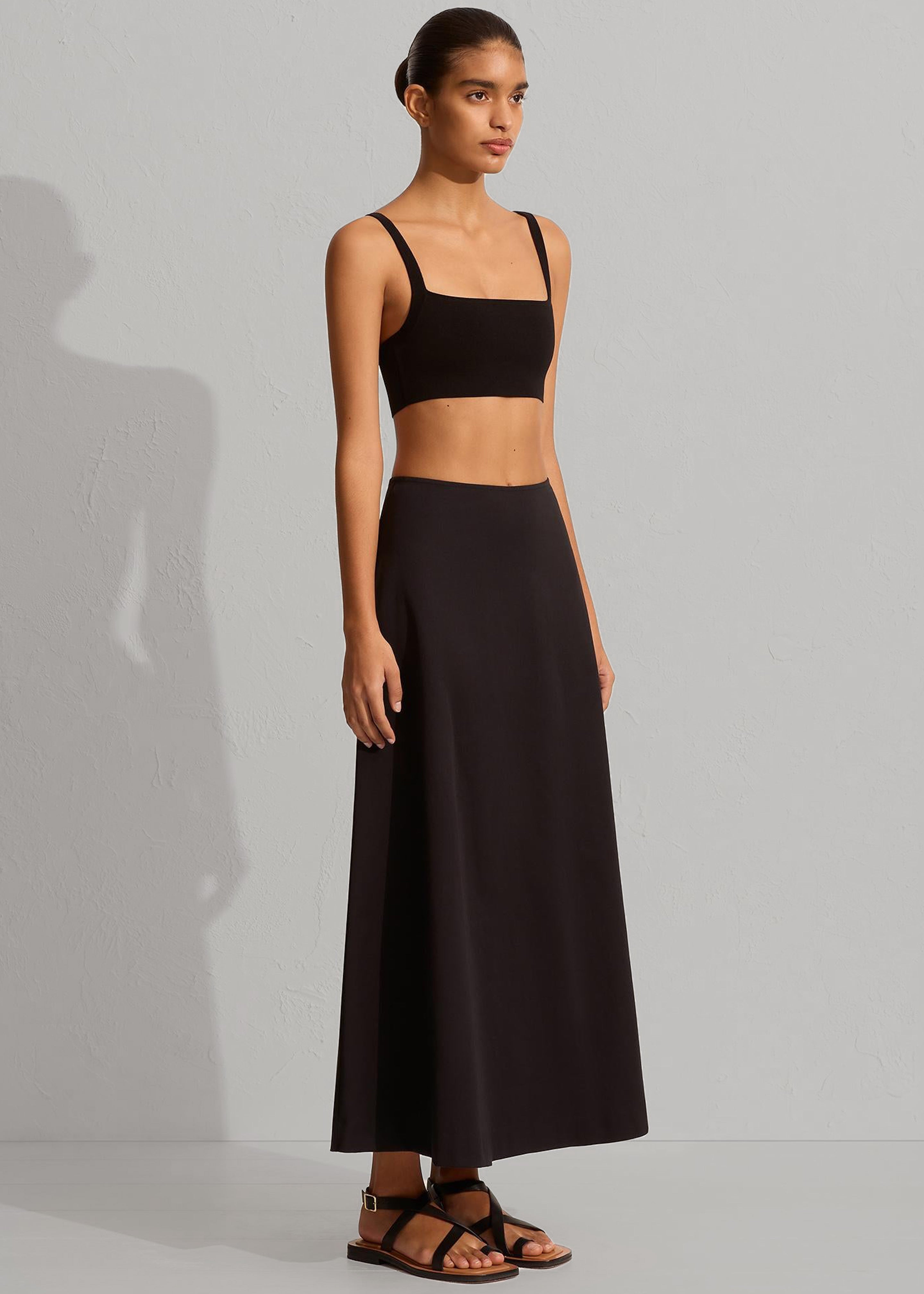 Matteau A-Line Skirt - Black - 3