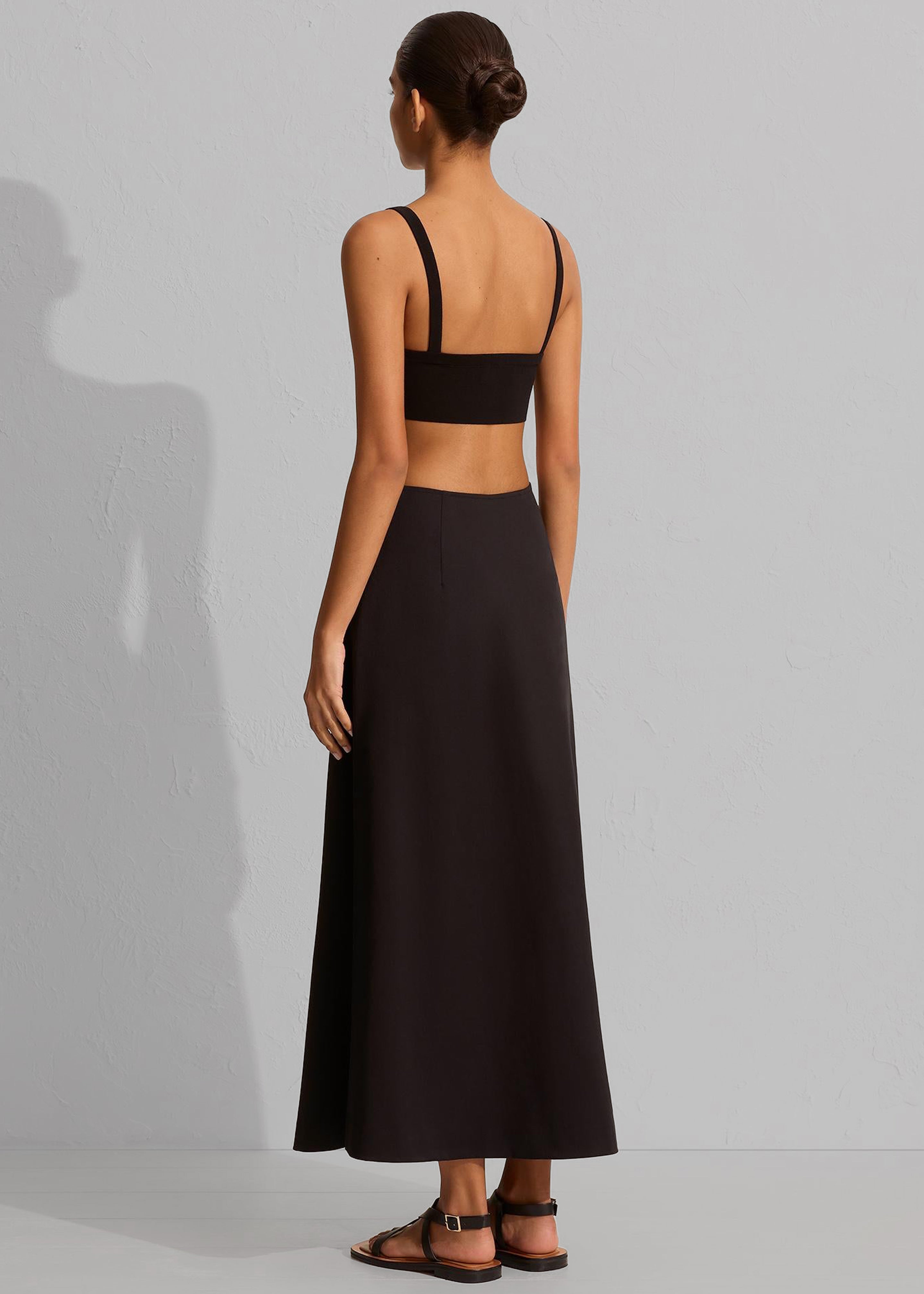 Matteau A-Line Skirt - Black - 5