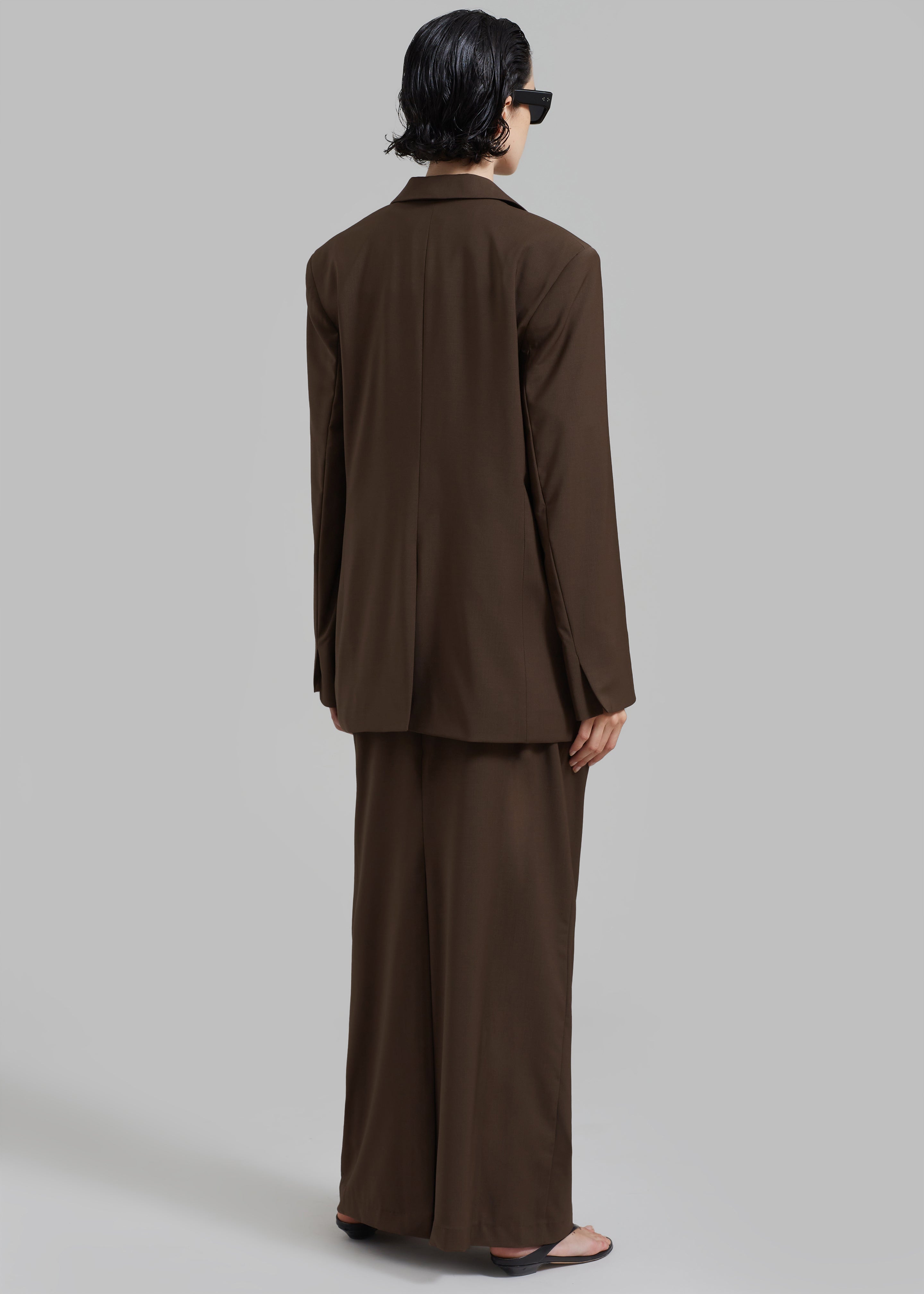 Matteau Relaxed Tailored Blazer - Coffee - 9