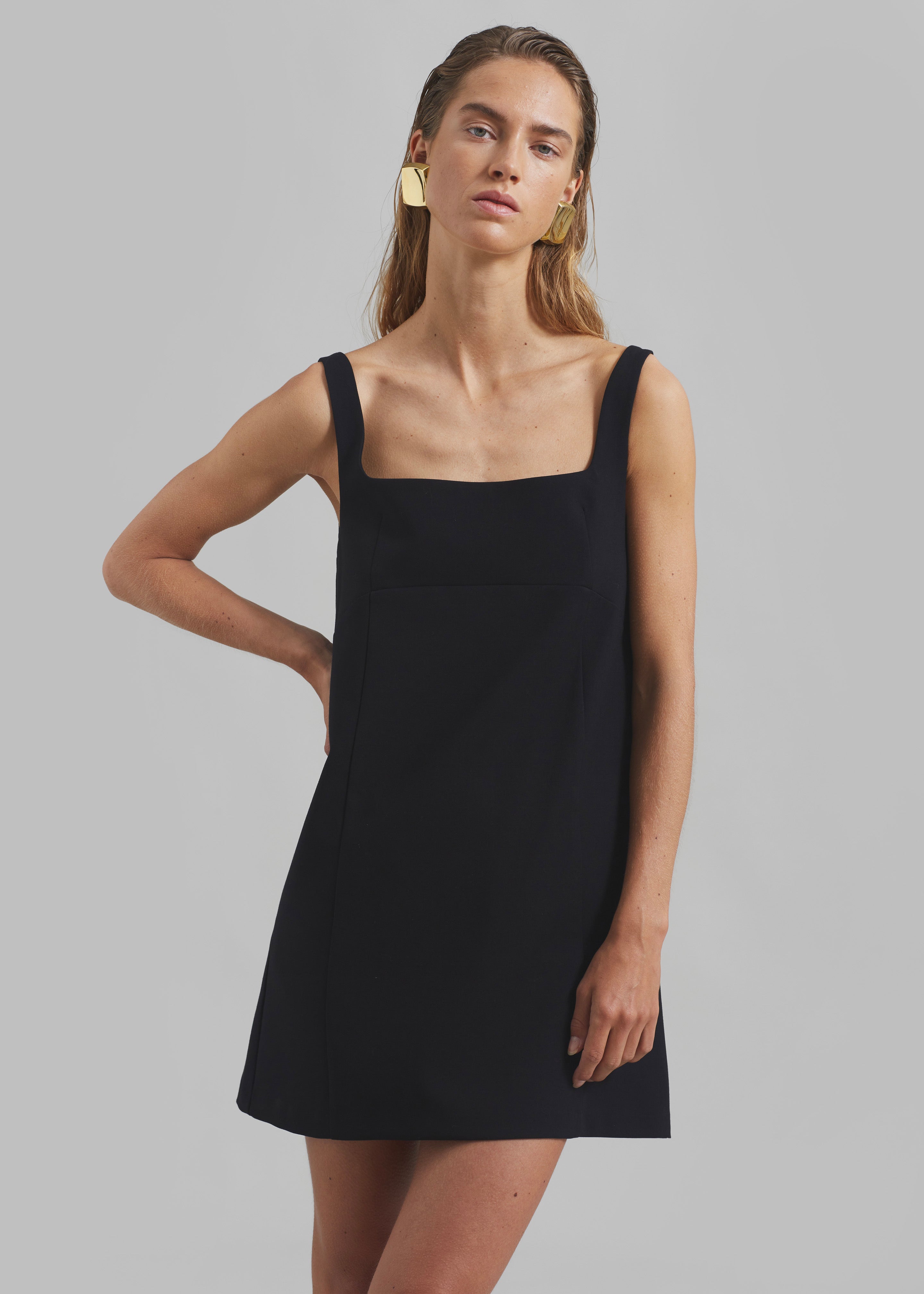 May Mini Dress - Black - 7