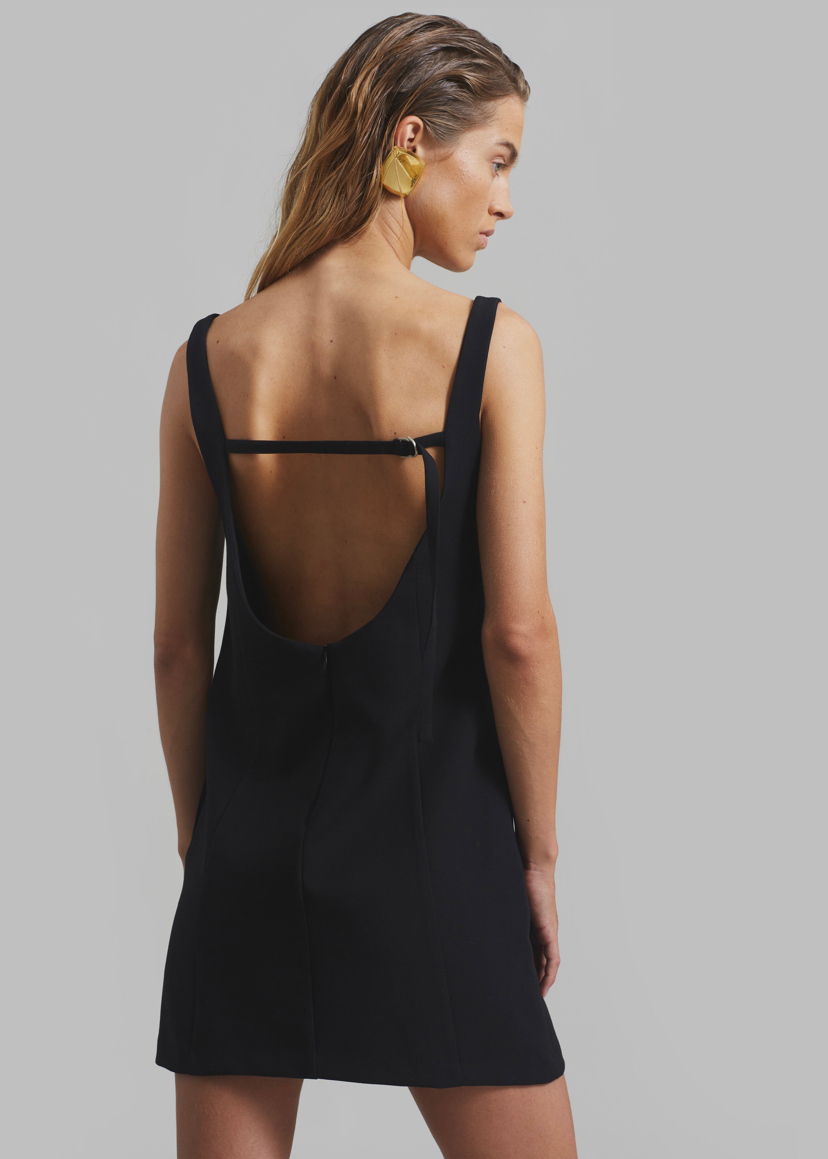May Mini Dress - Black - 3