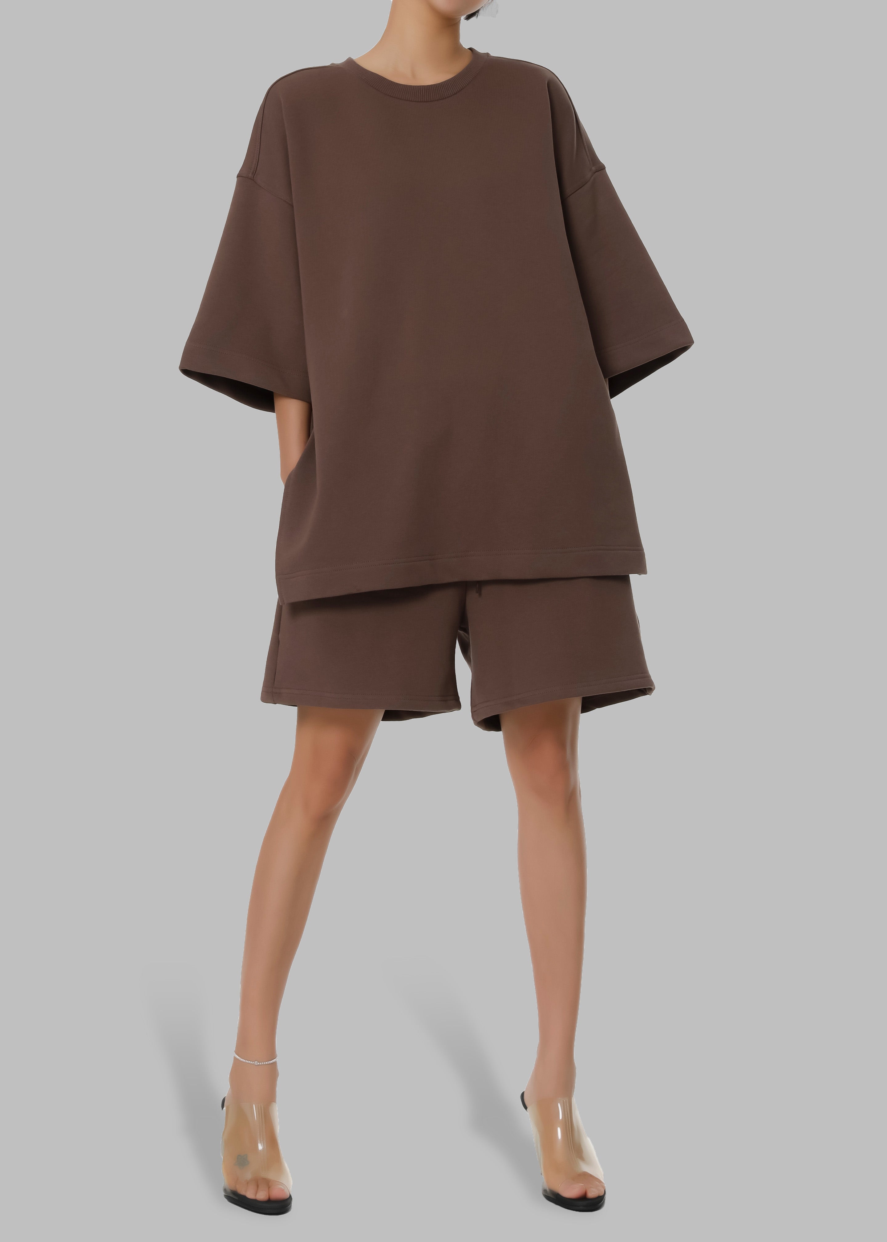 Memphis Fleece Set - Brown - 2