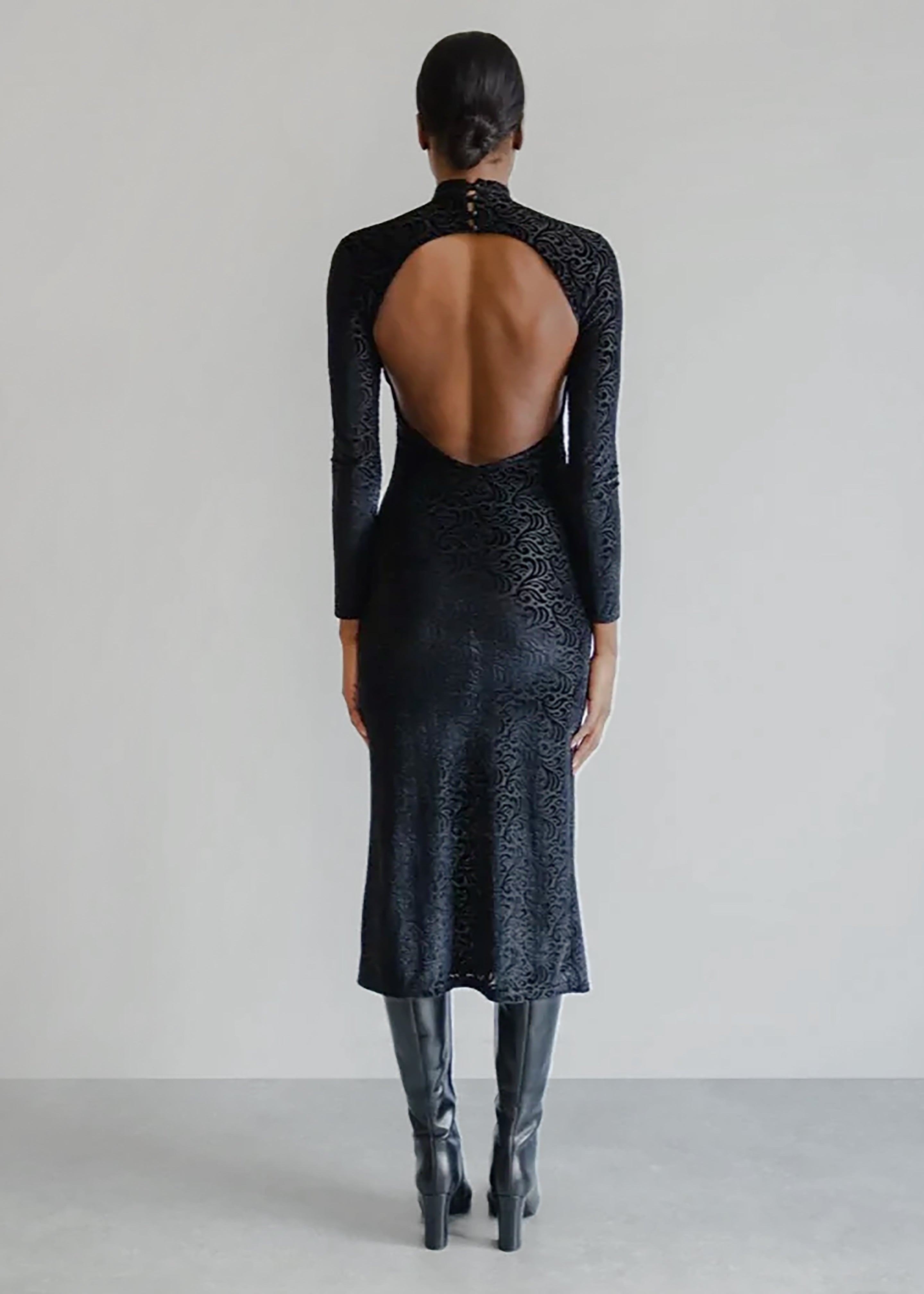 Musier Paris Mireille Dress - Black - 1