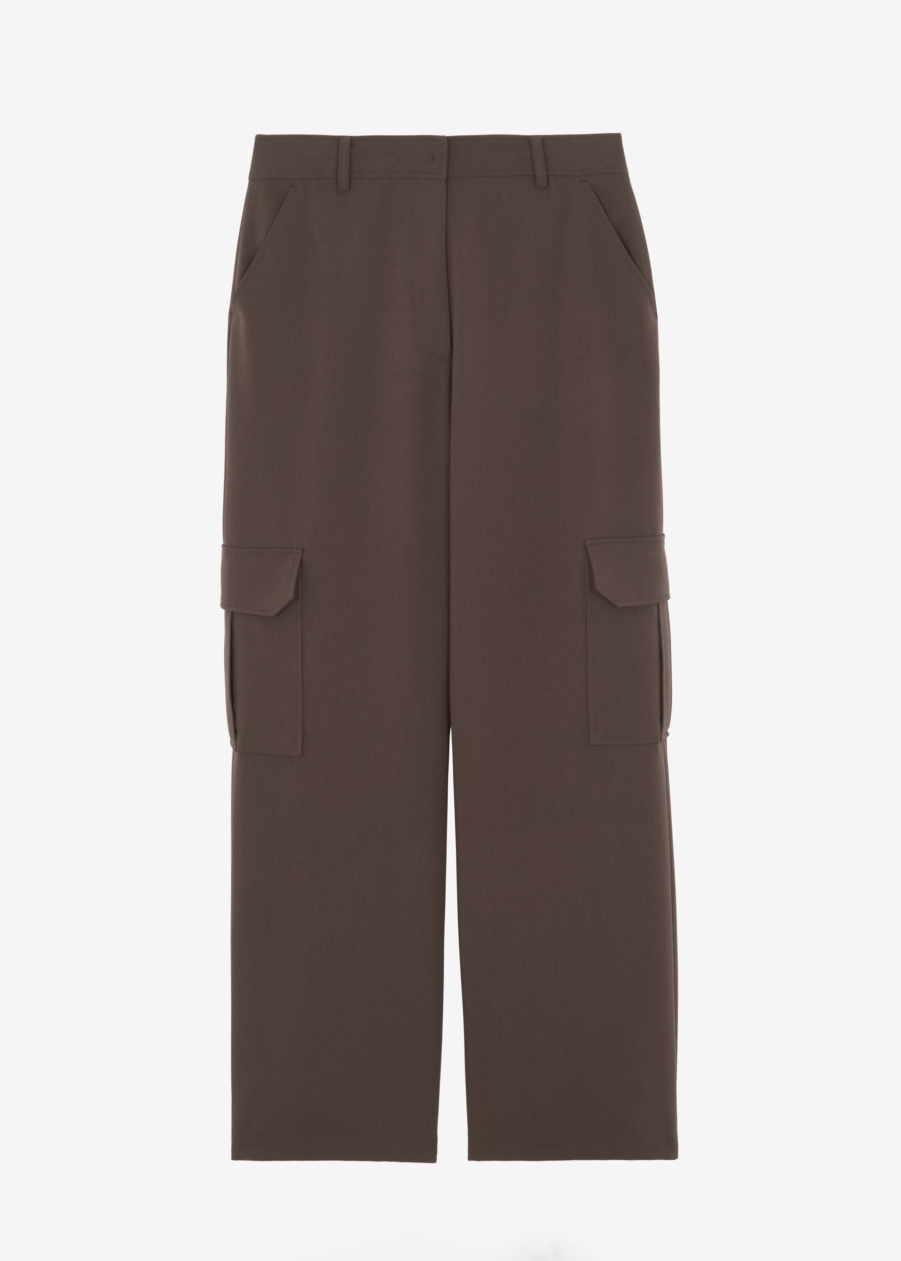 Narci Cargo Pants - Brown - 8