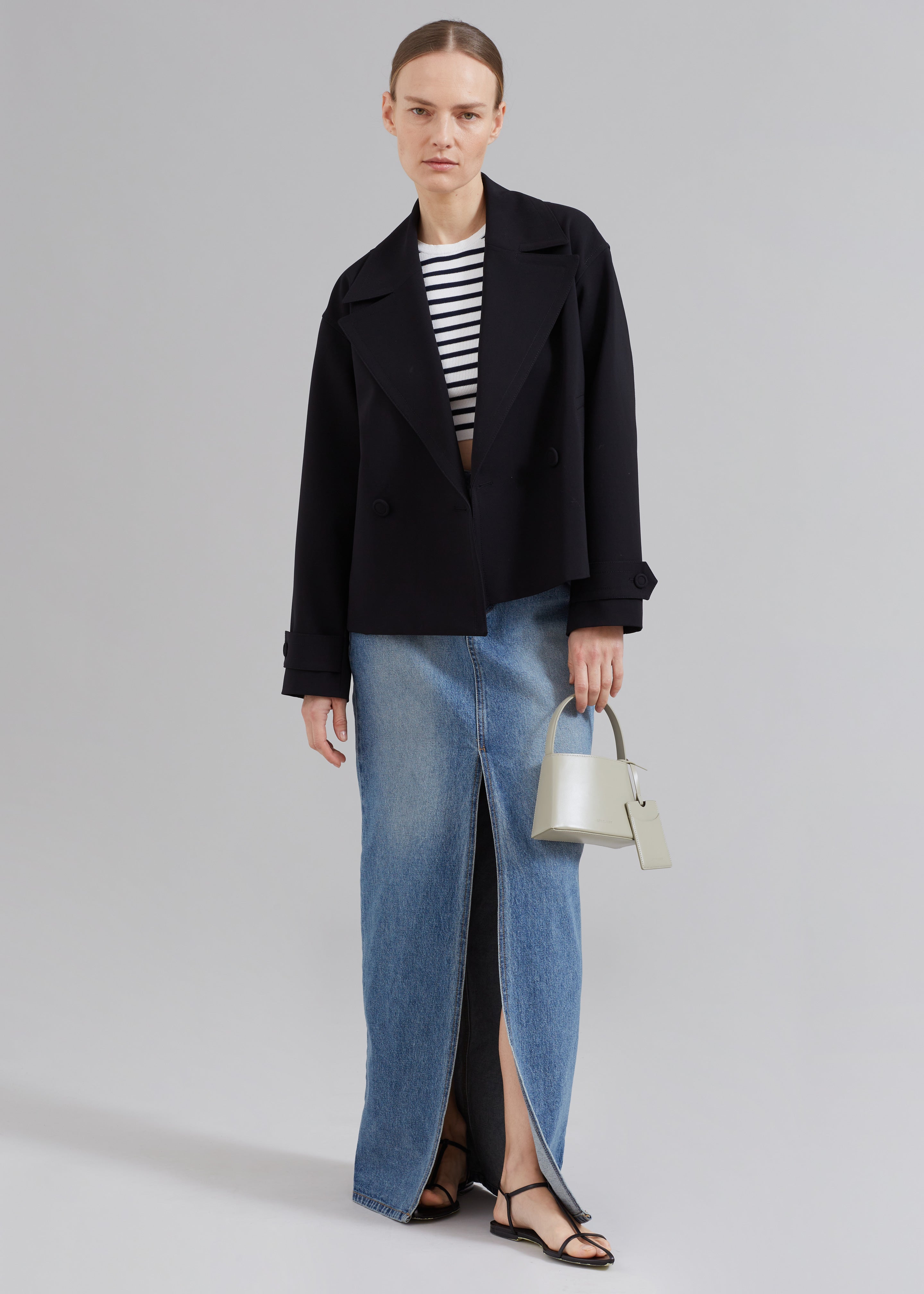 Neilin Boxy Jacket - Black - 1