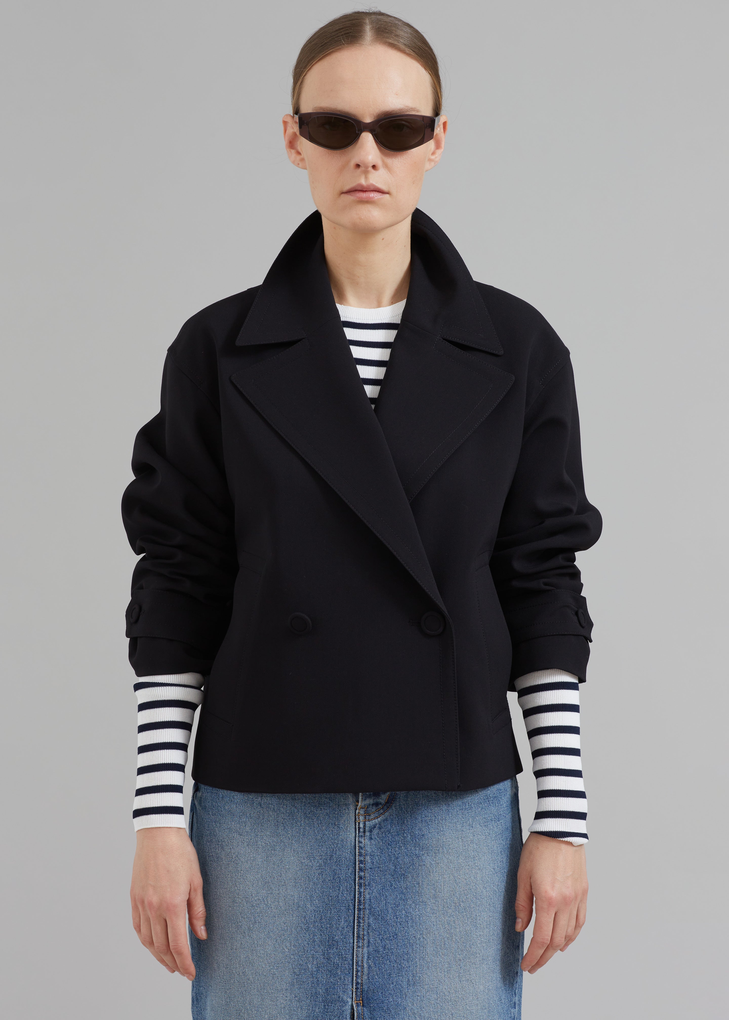 Neilin Boxy Jacket - Black - 3