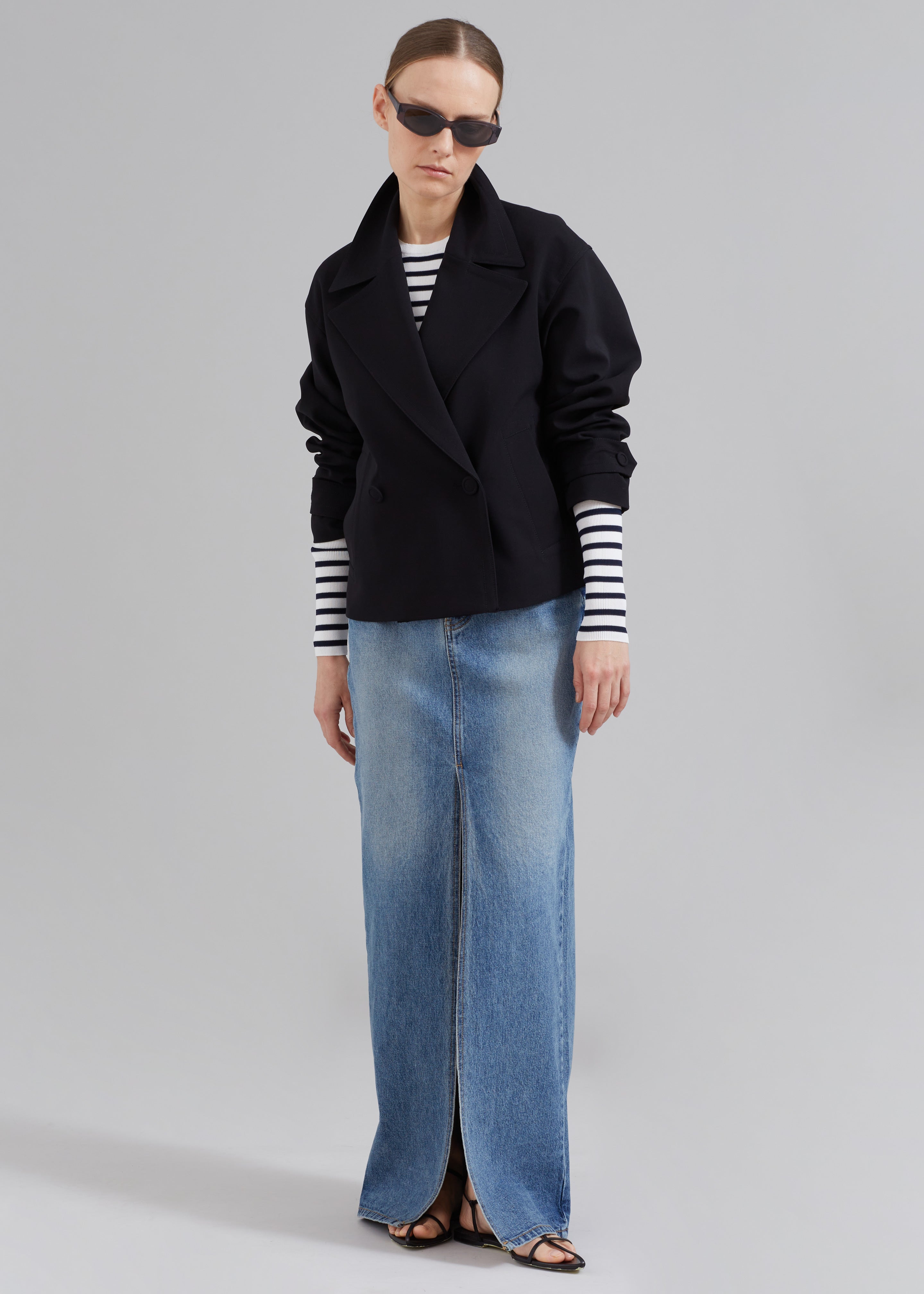 Neilin Boxy Jacket - Black - 6