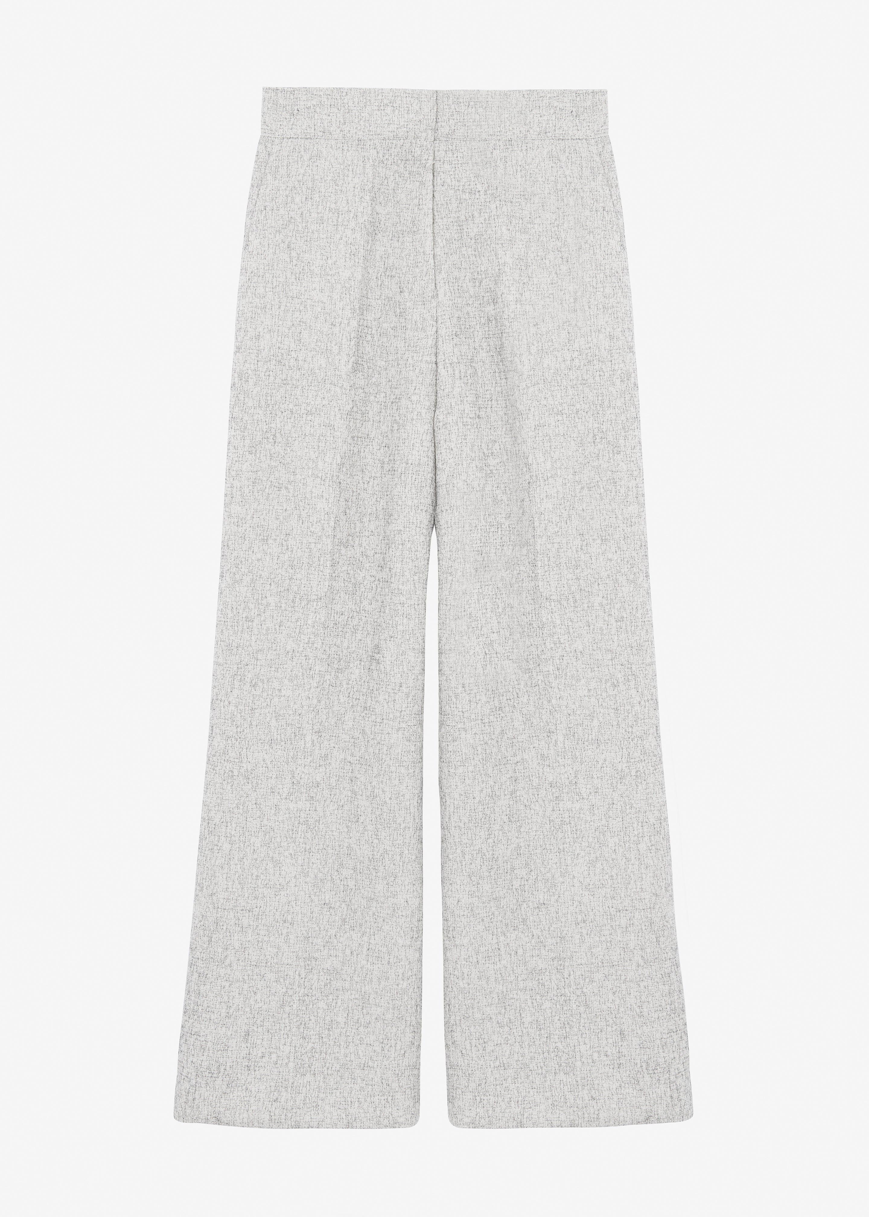Nevaeh Tweed Trousers - Beige - 11
