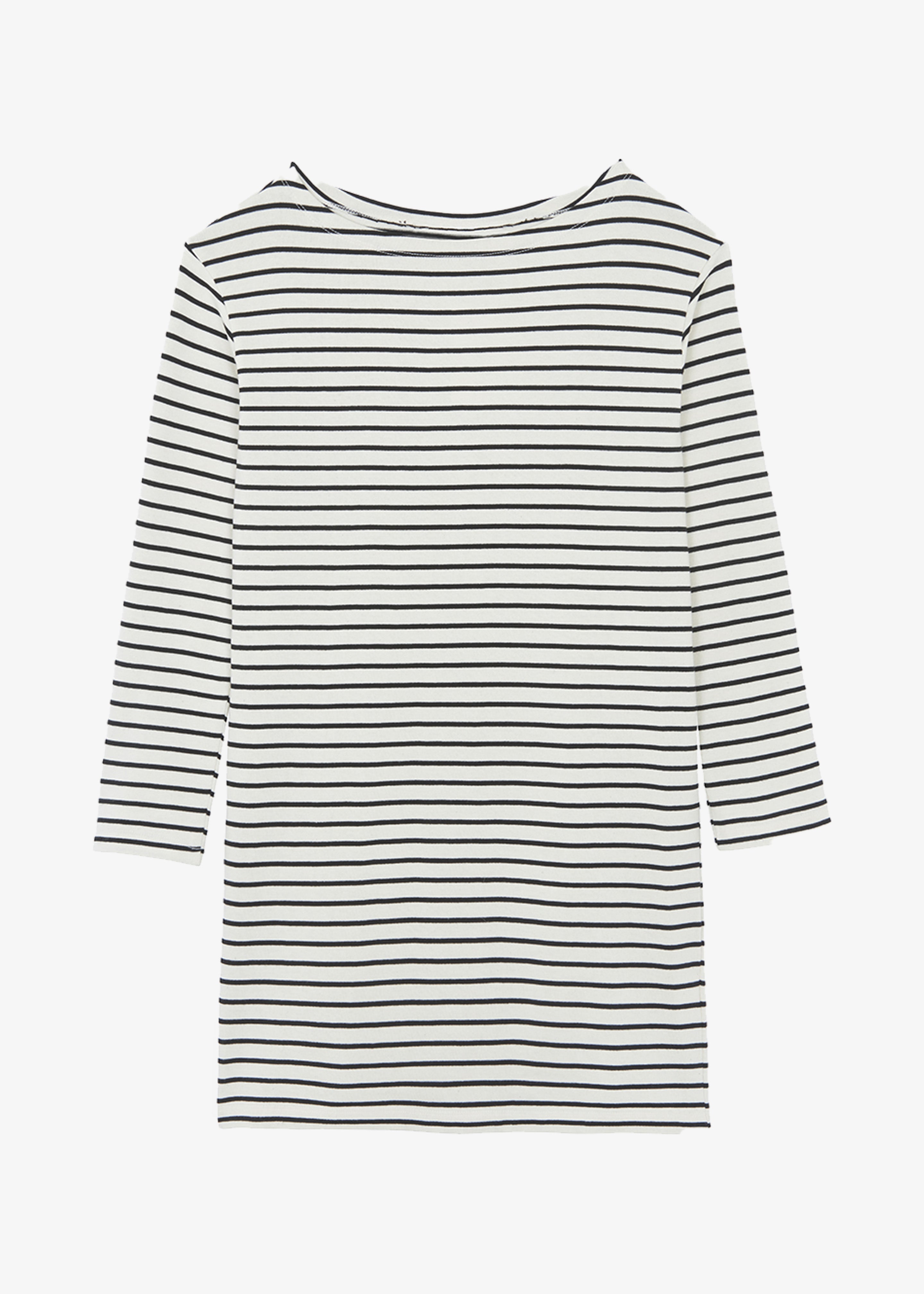 Nino Mini Dress - Black Stripe - 8